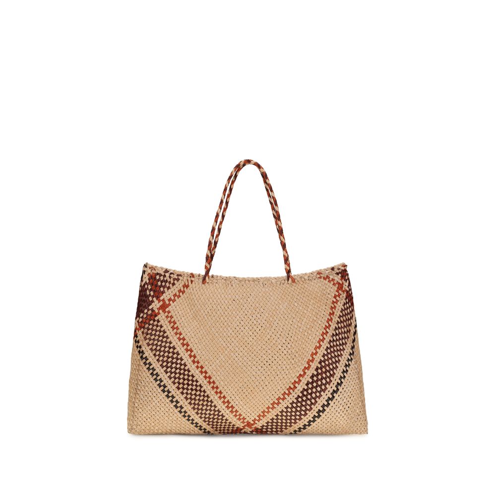 Dragon Diffusion Beige Ziegenleder Handtasche