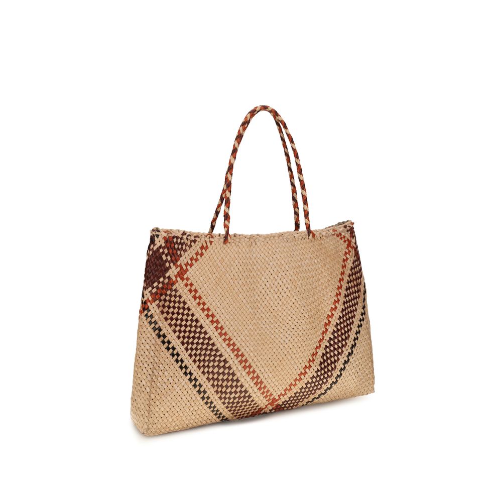 Dragon Diffusion Beige Ziegenleder Handtasche