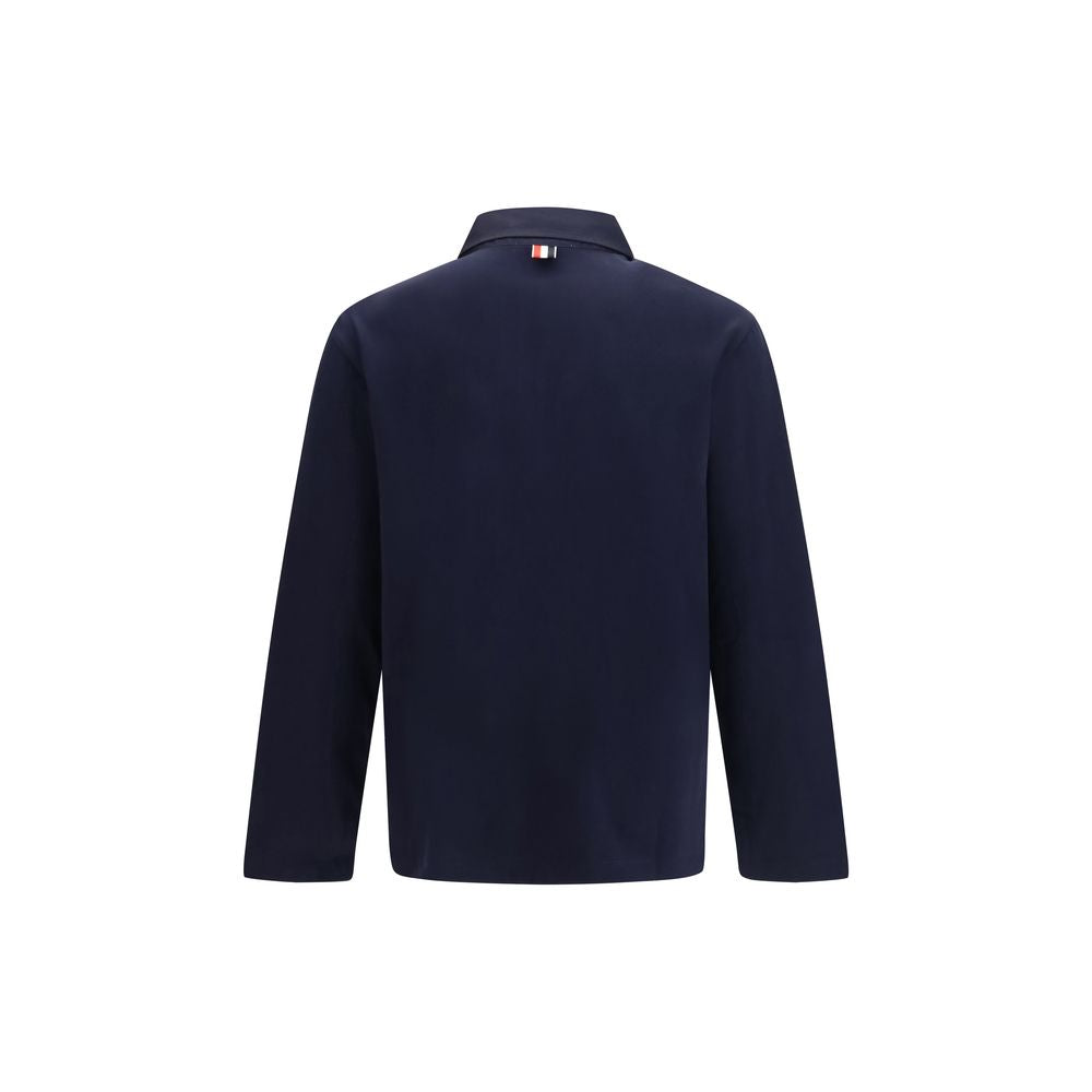 Thom Browne Graues Baumwoll-Sweatshirt