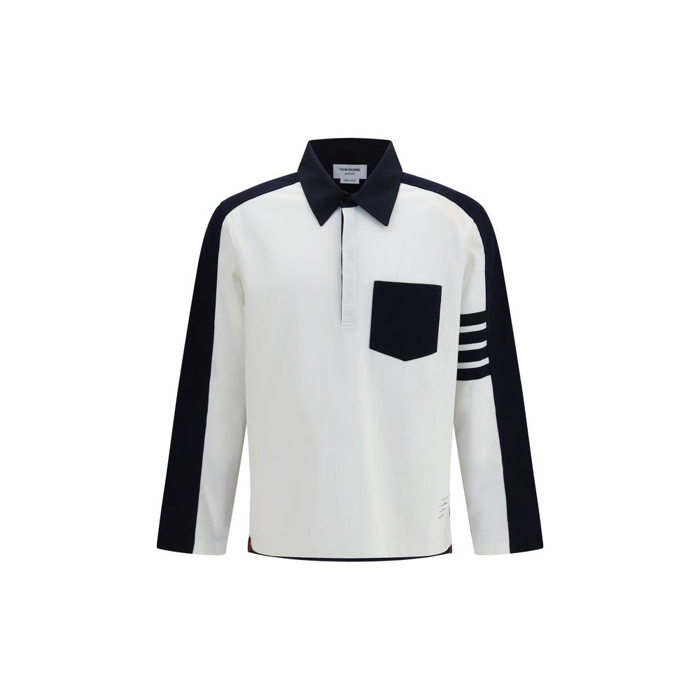 Thom Browne Mehrfarbiges Polohemd aus Baumwolle