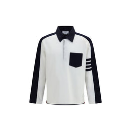 Thom Browne Mehrfarbiges Polohemd aus Baumwolle