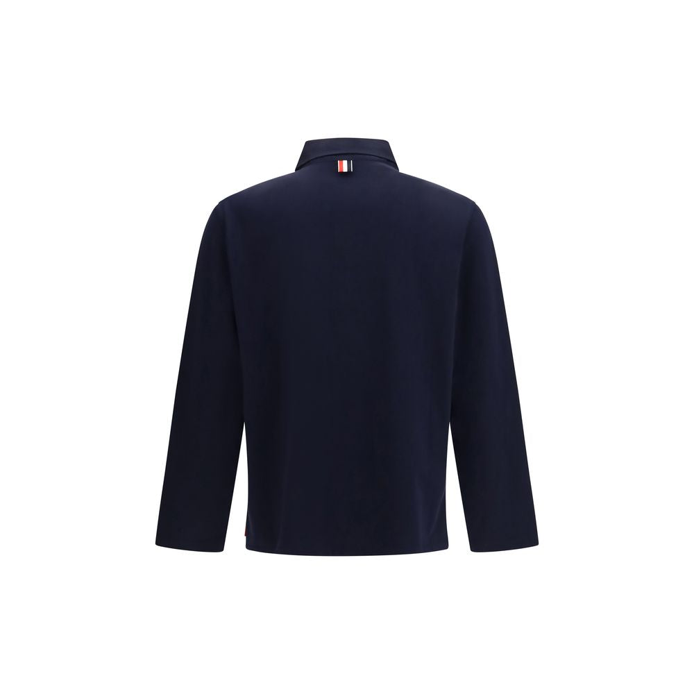 Thom Browne Mehrfarbiges Polohemd aus Baumwolle