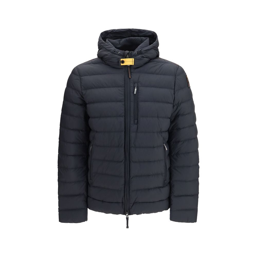 Parajumpers Schwarze Polyamid-Jacke in voller Länge