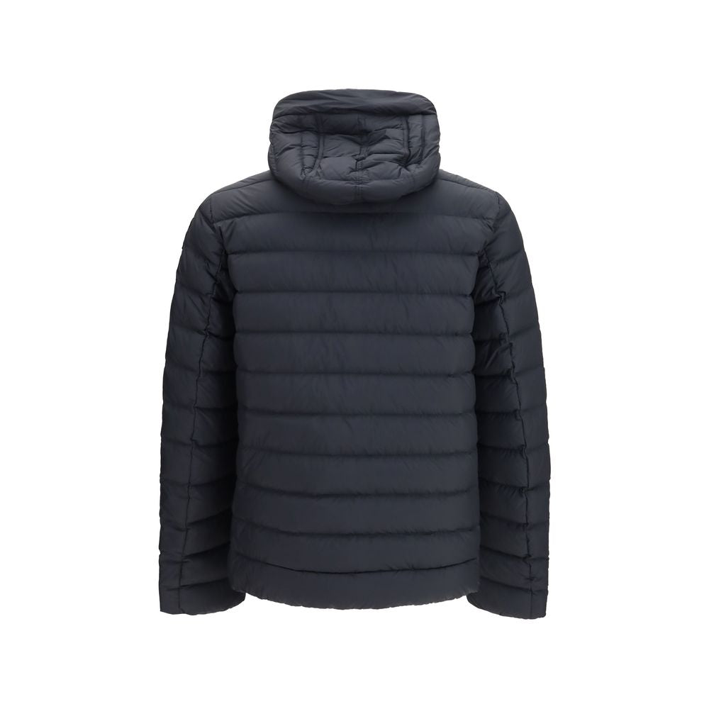 Parajumpers Schwarze Polyamid-Jacke in voller Länge