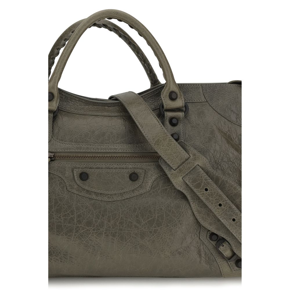 Balenciaga Bicolor Lammleder Schultertasche Ovis Aries