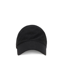 Gucci Schwarze Baumwollkappe (Baseball Cap)