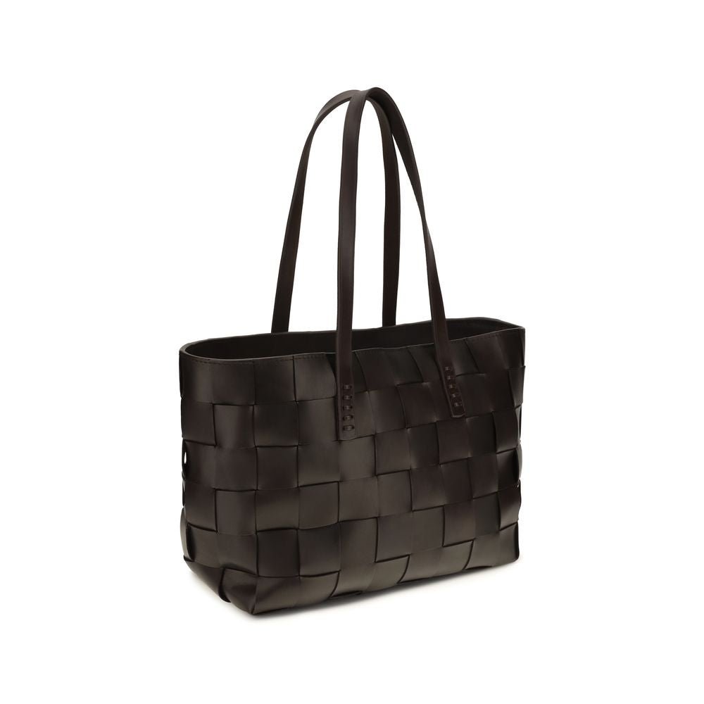 Dragon Diffusion Braune Kalbsleder Bos Taurus Handtasche