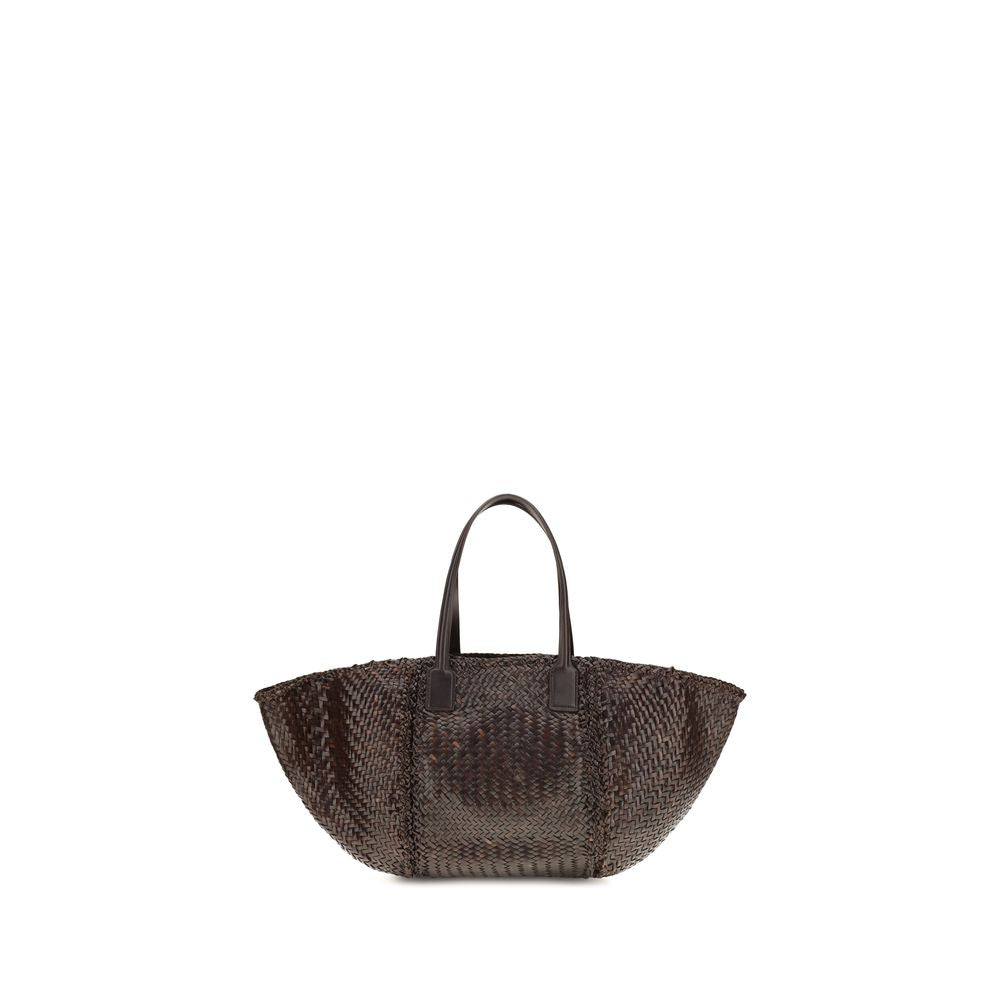 Dragon Diffusion Braune Kalbsleder Bos Taurus Handtasche