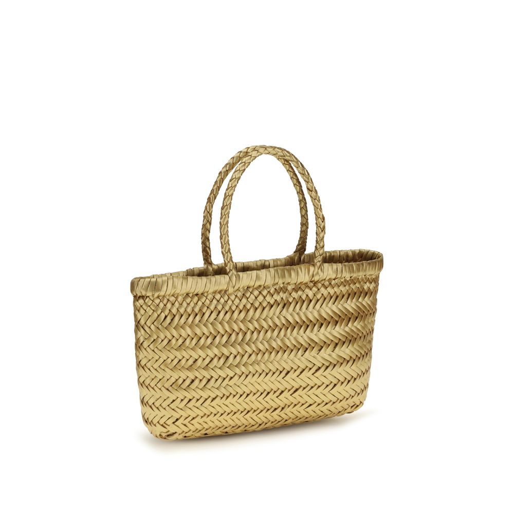 Dragon Diffusion Gold Calf Leather Bos Taurus Handtasche