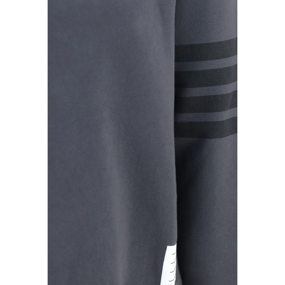 Thom Browne Grauer Baumwollpullover