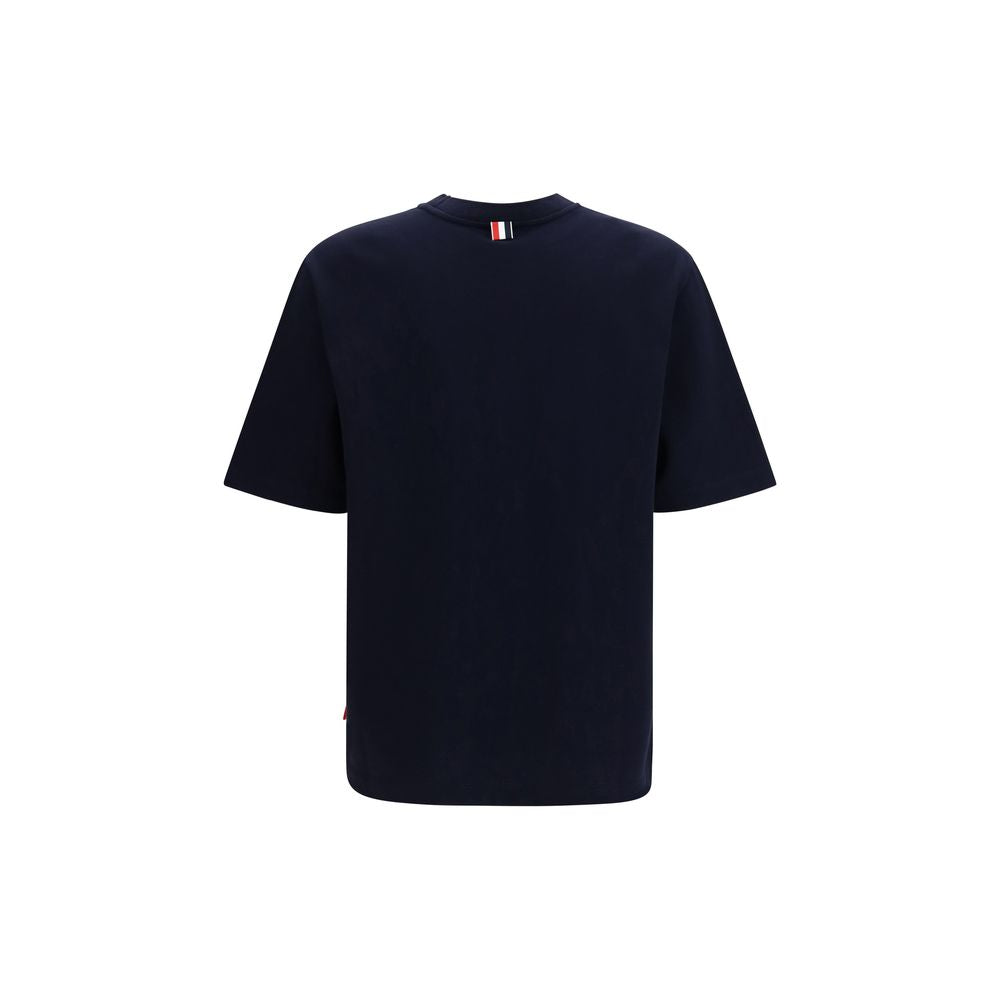 Thom Browne Mehrfarbiges Baumwoll-T-Shirt