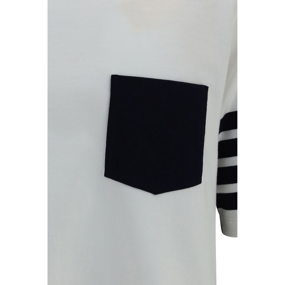 Thom Browne Mehrfarbiges Baumwoll-T-Shirt