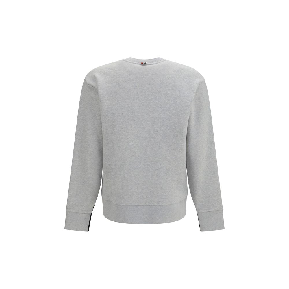 Thom Browne Grauer Baumwollpullover