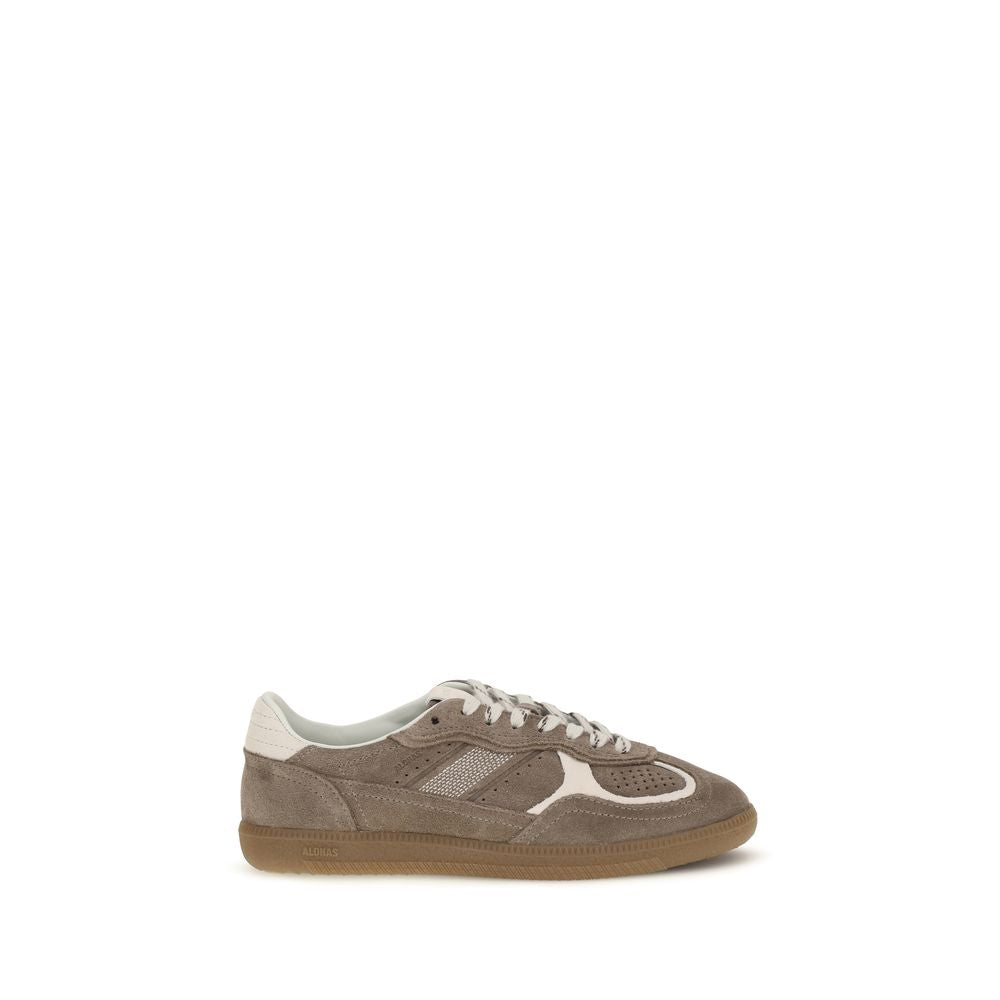 Alohas Braune Wildleder-Sneaker mit niedrigem Schaft
