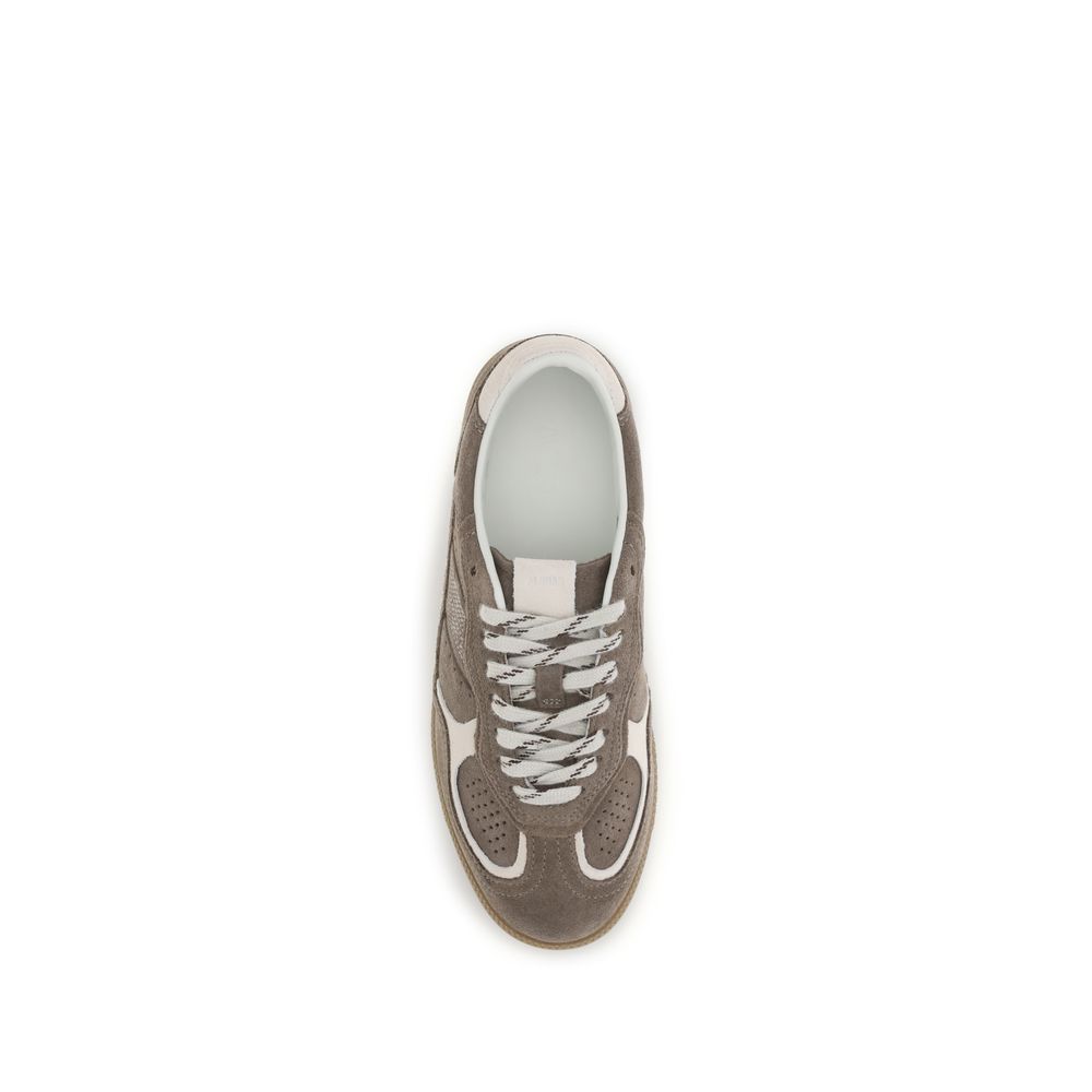 Alohas Braune Wildleder-Sneaker mit niedrigem Schaft