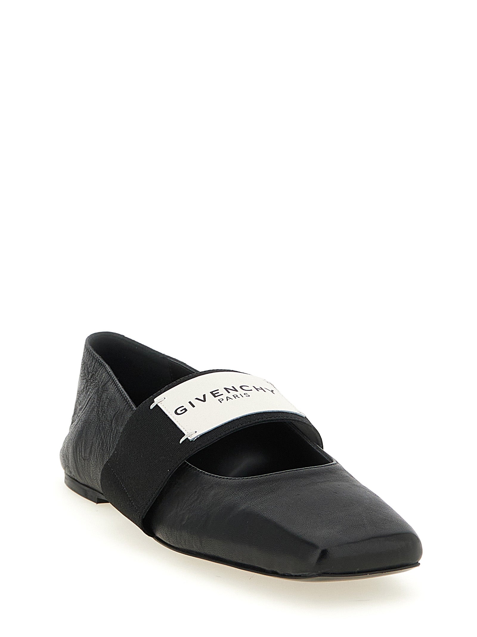 Givenchy Schwarze Ballerinas aus Lammleder