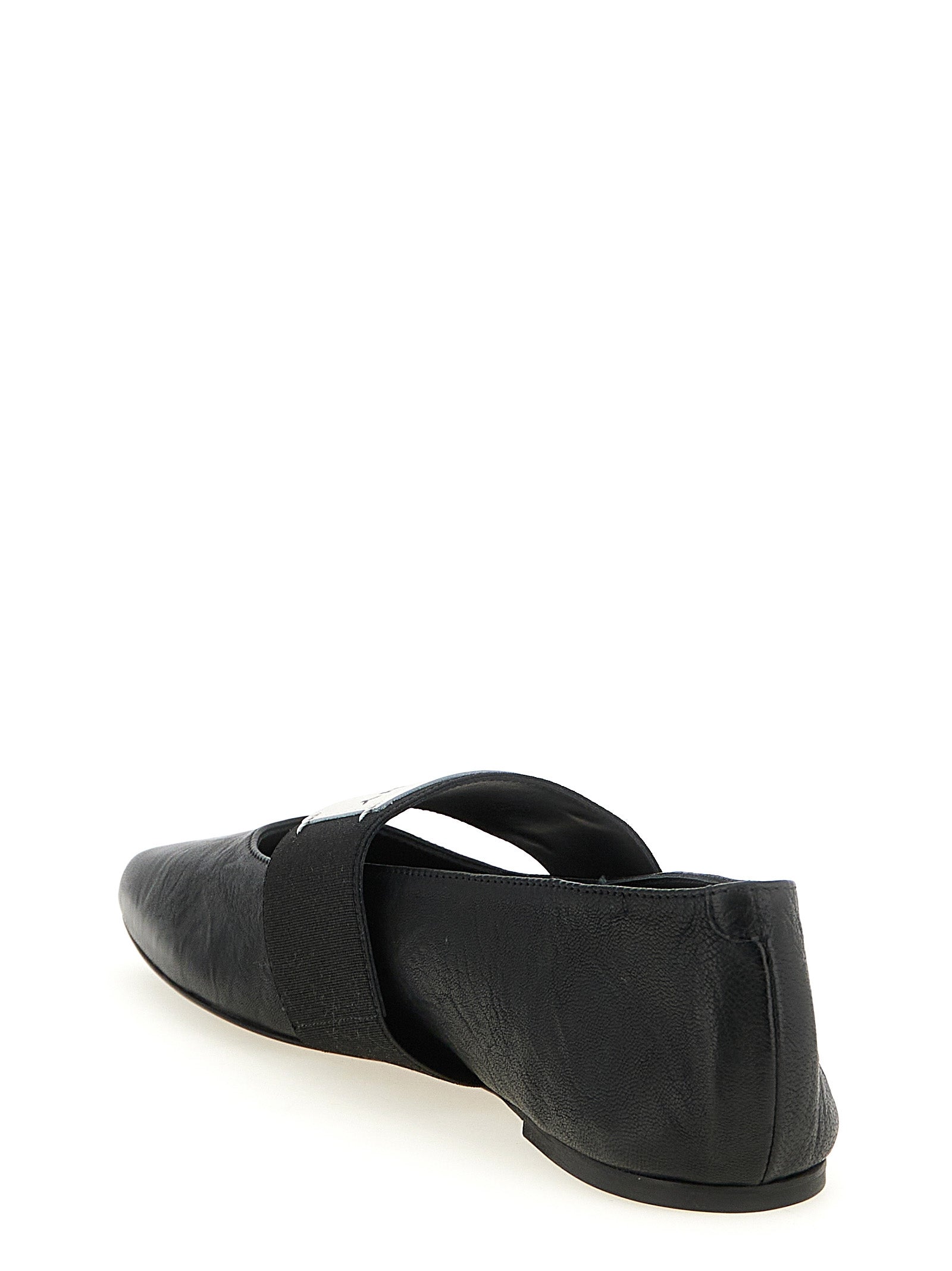Givenchy Schwarze Ballerinas aus Lammleder