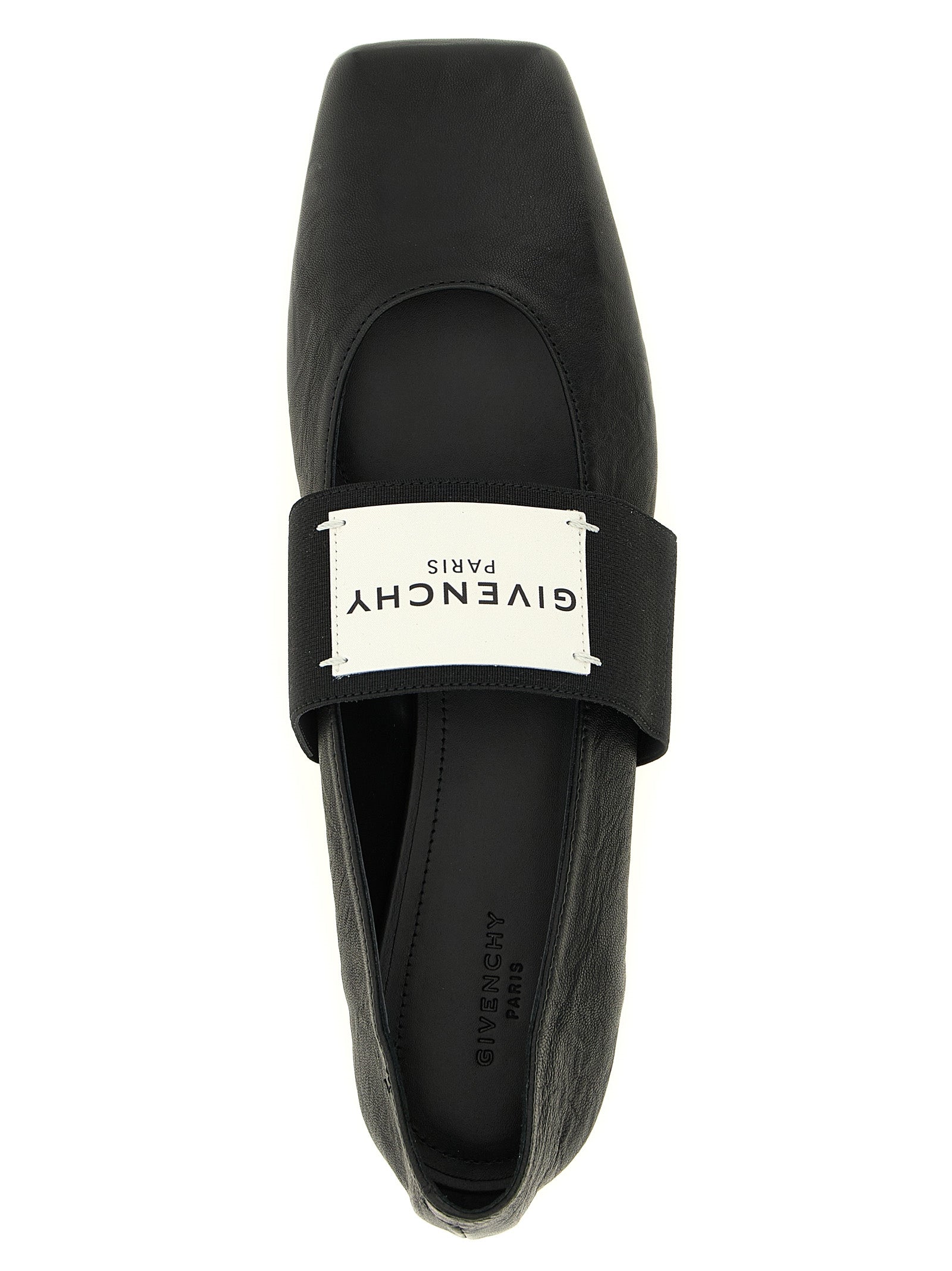 Givenchy Schwarze Ballerinas aus Lammleder