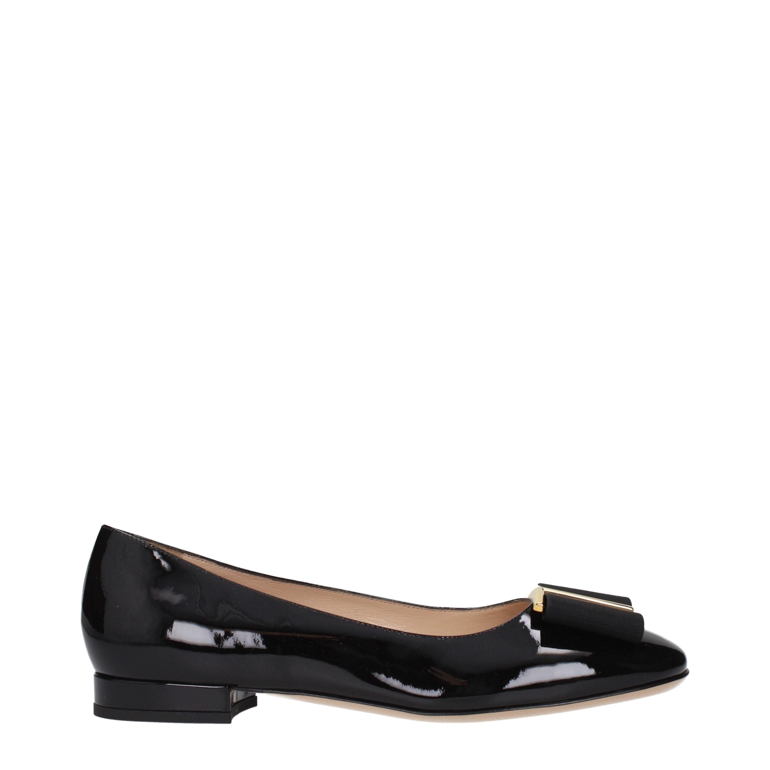 Tom Ford Schwarze Ballerinas aus Leder