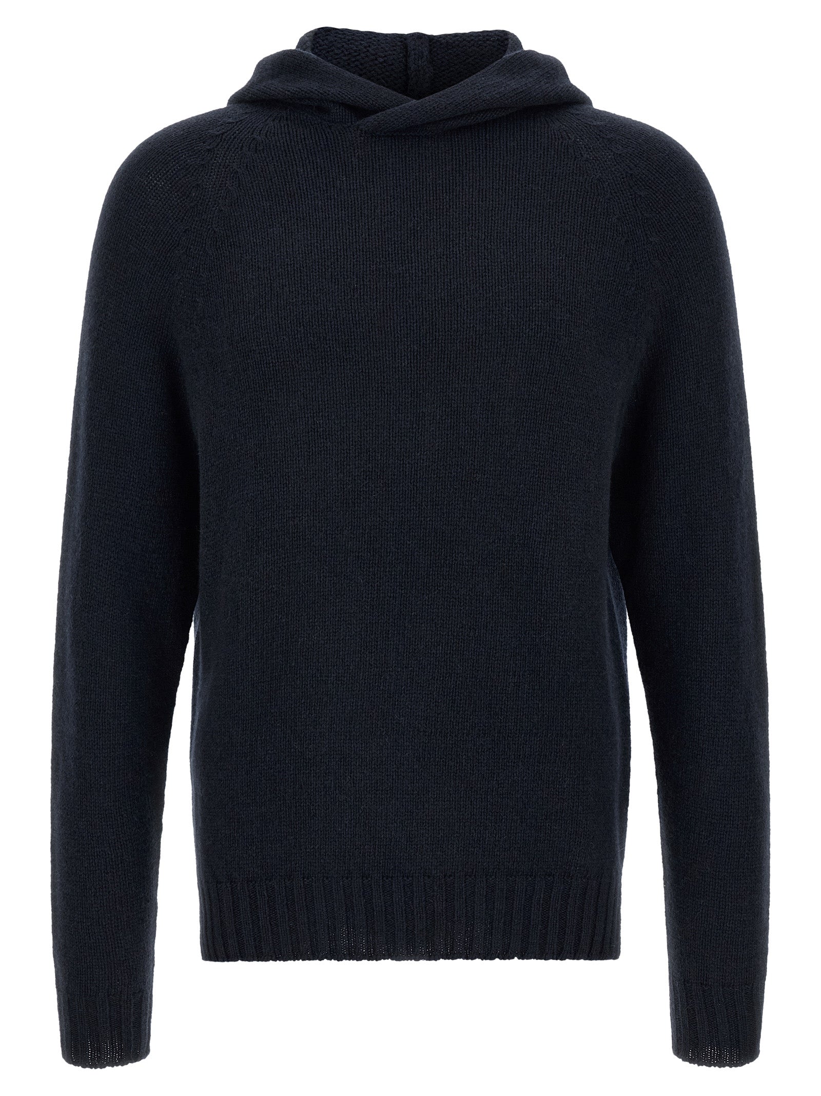 MA'RY'YA Blauer Kaschmir-Cardigan