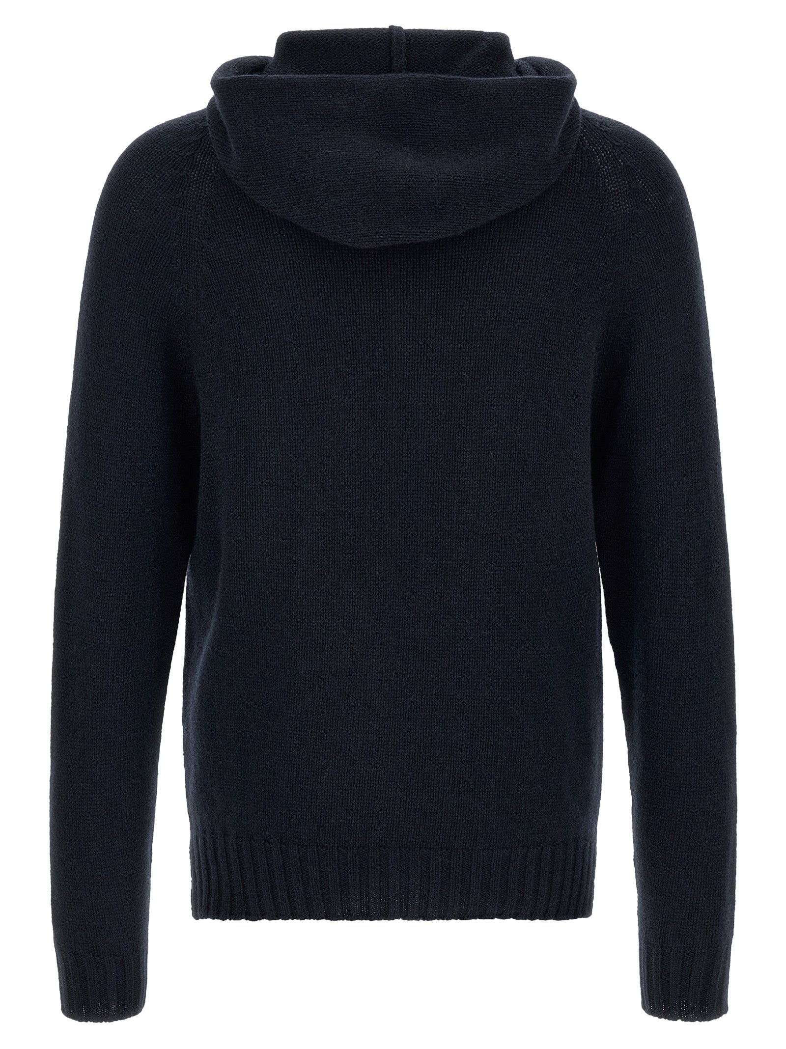 MA'RY'YA Blauer Kaschmir-Cardigan