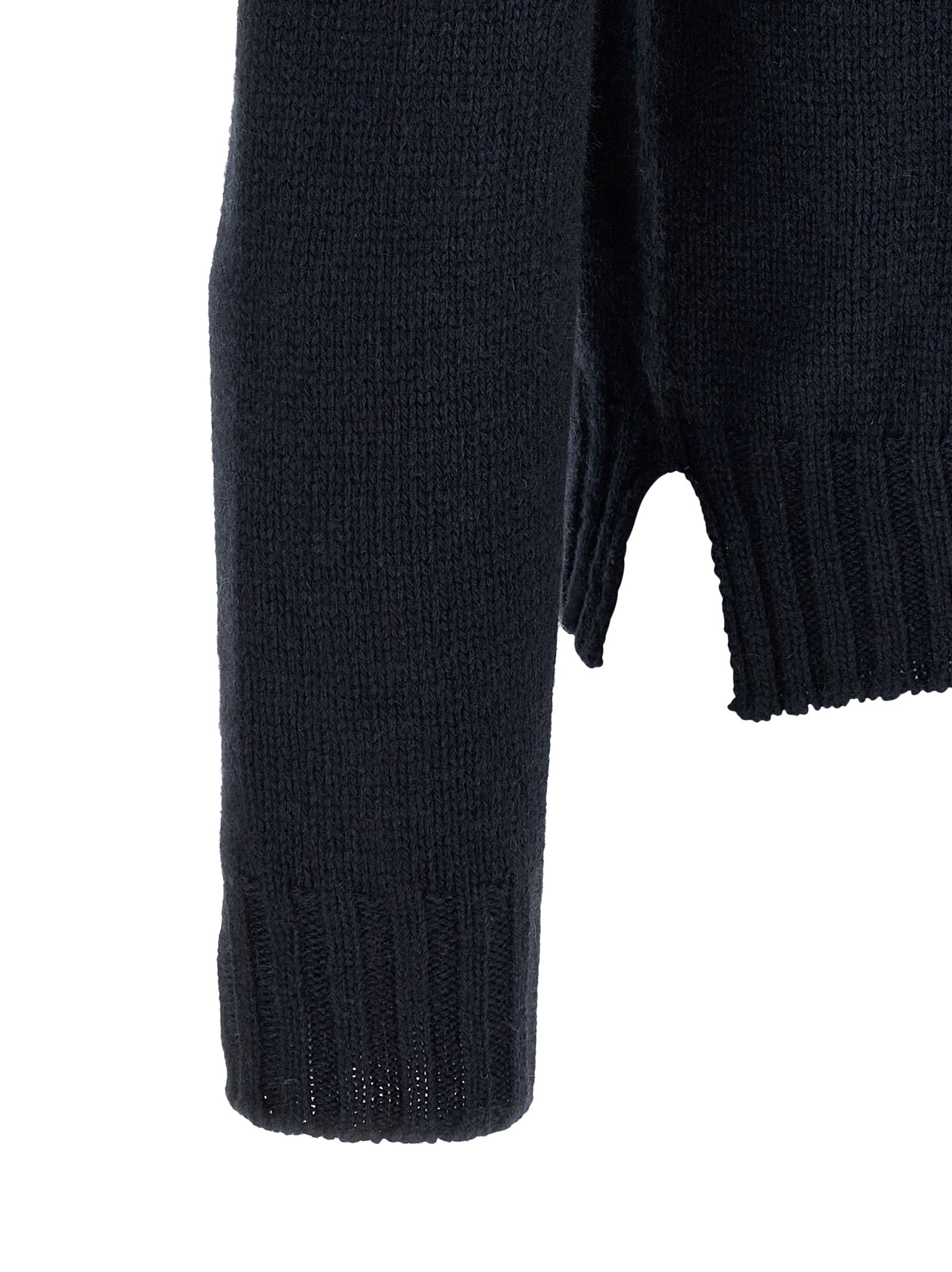 MA'RY'YA Blauer Kaschmir-Cardigan