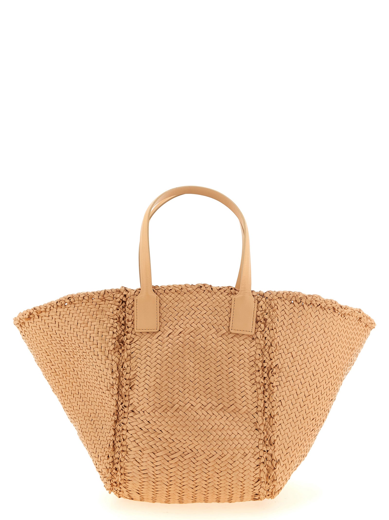 Dragon Diffusion Beige Kalbsleder Handtasche