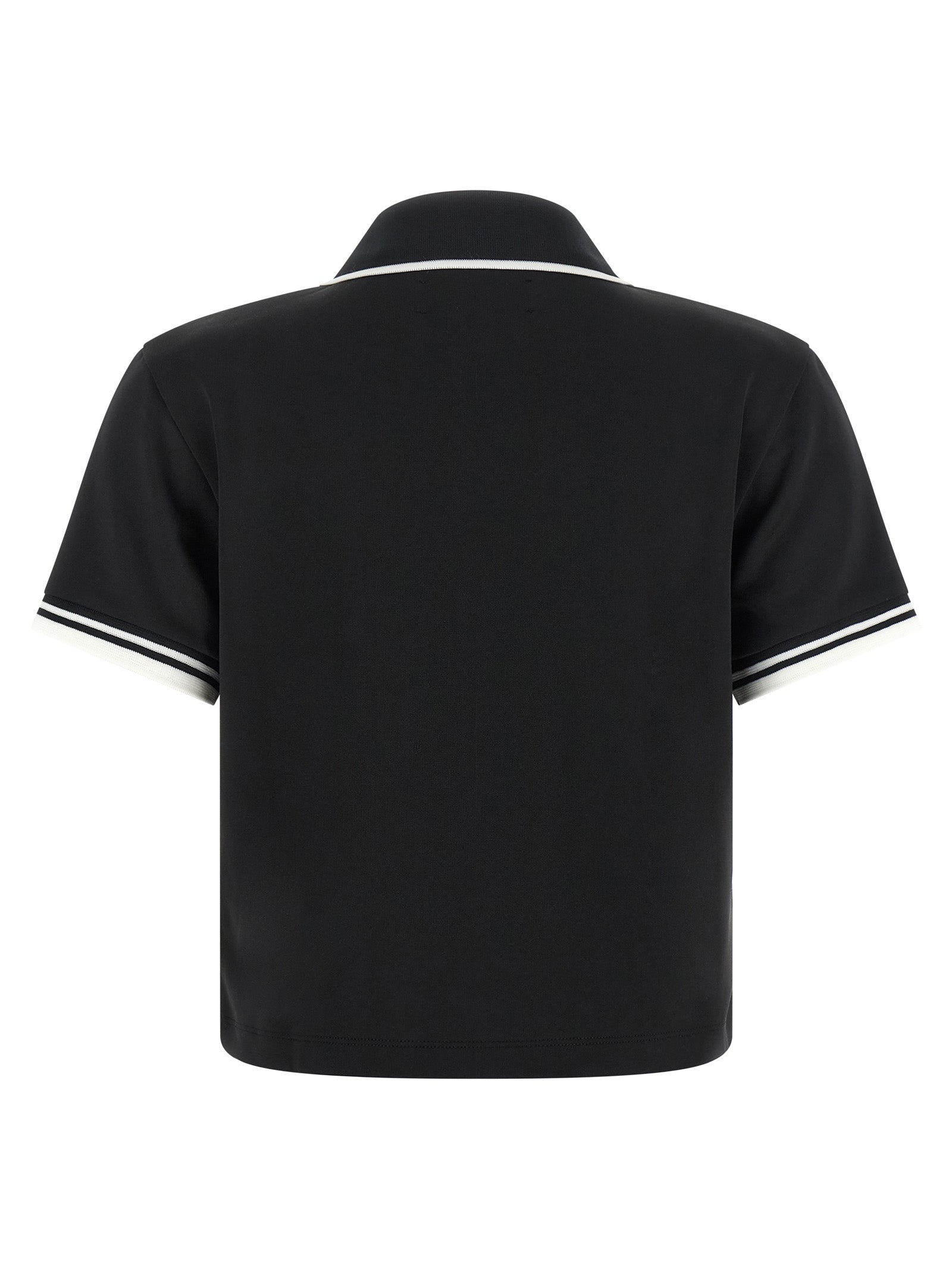 Amiri Schwarzes Poloshirt aus Polyester
