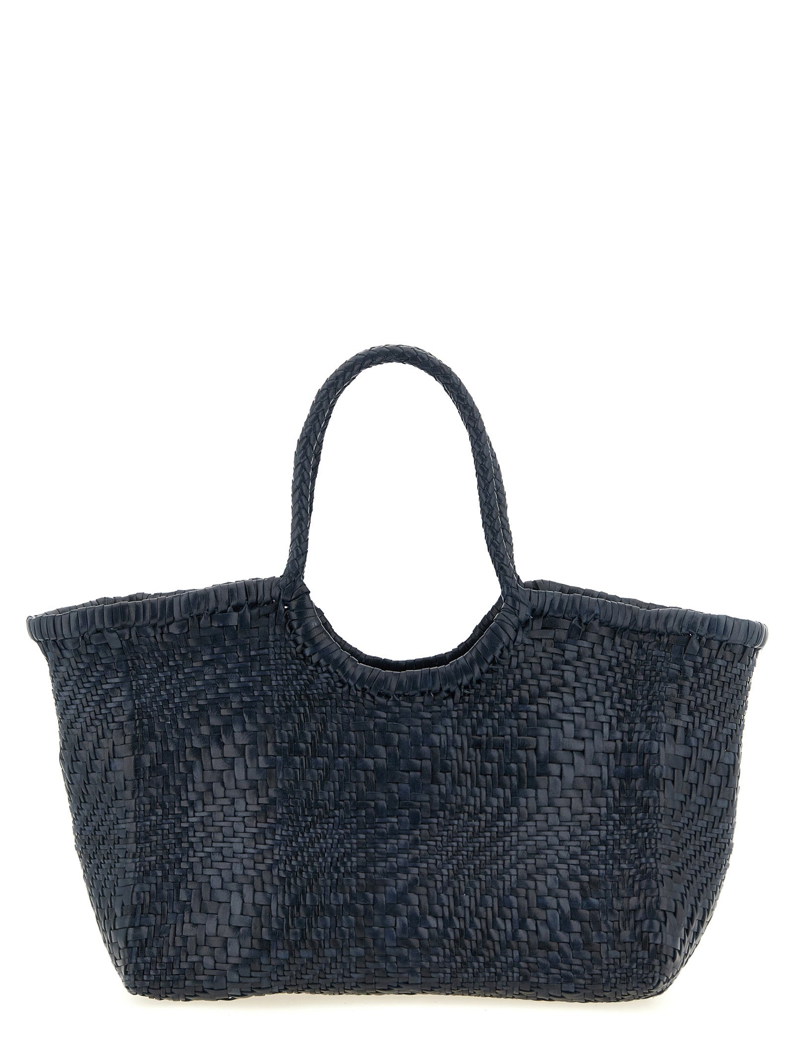 Dragon Diffusion Handtasche aus blauem Kalbsleder