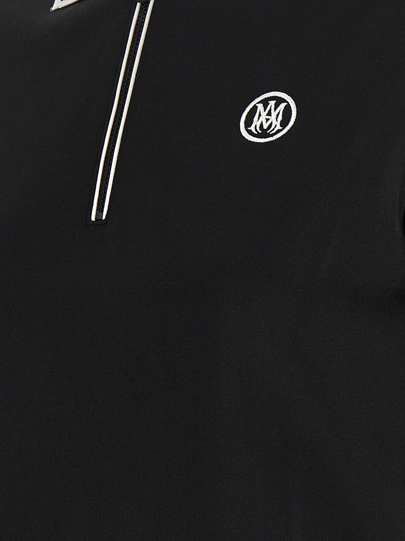 Amiri Schwarzes Poloshirt aus Polyester