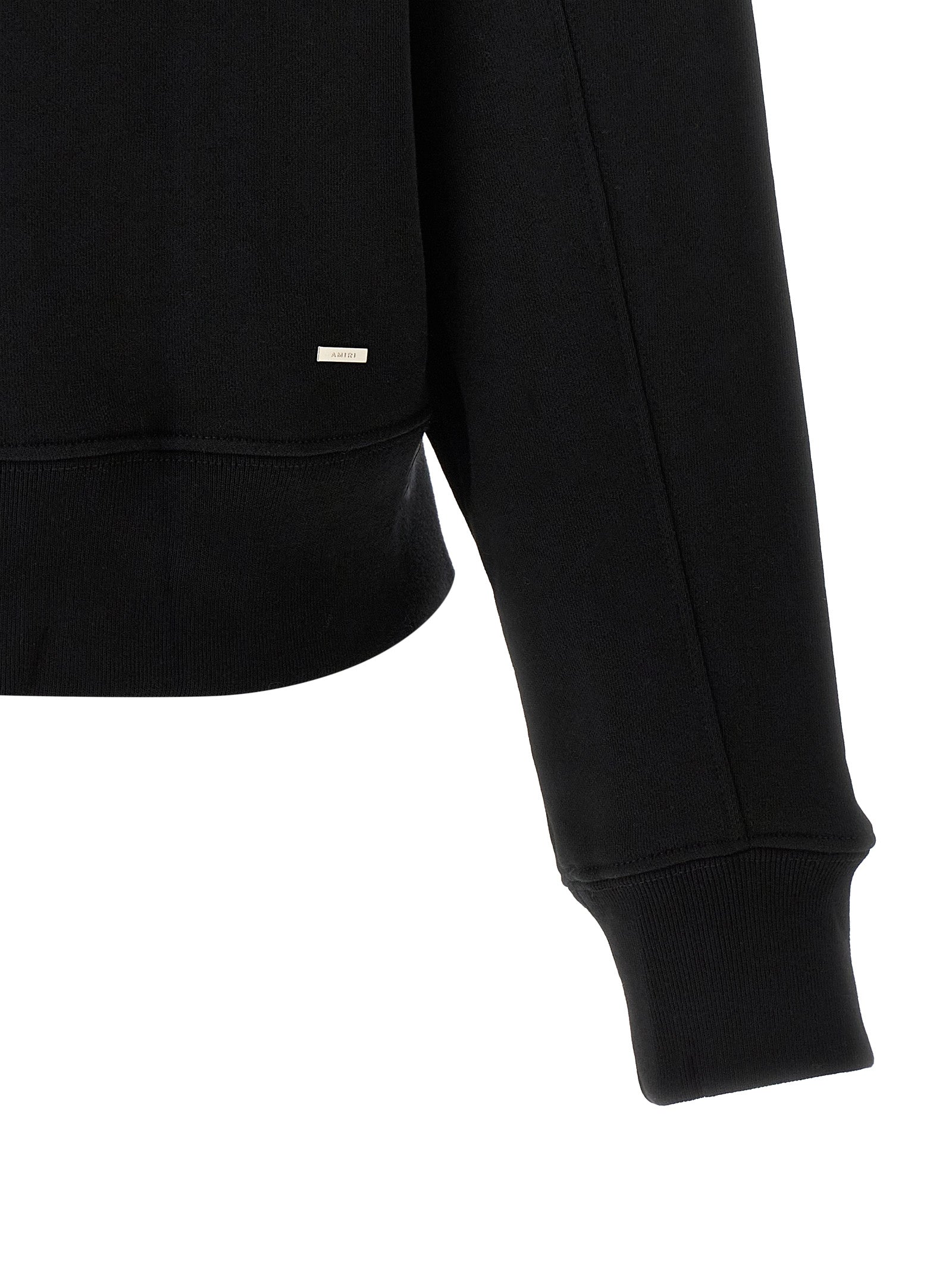 Amiri Schwarzer Baumwoll-Sweatshirt