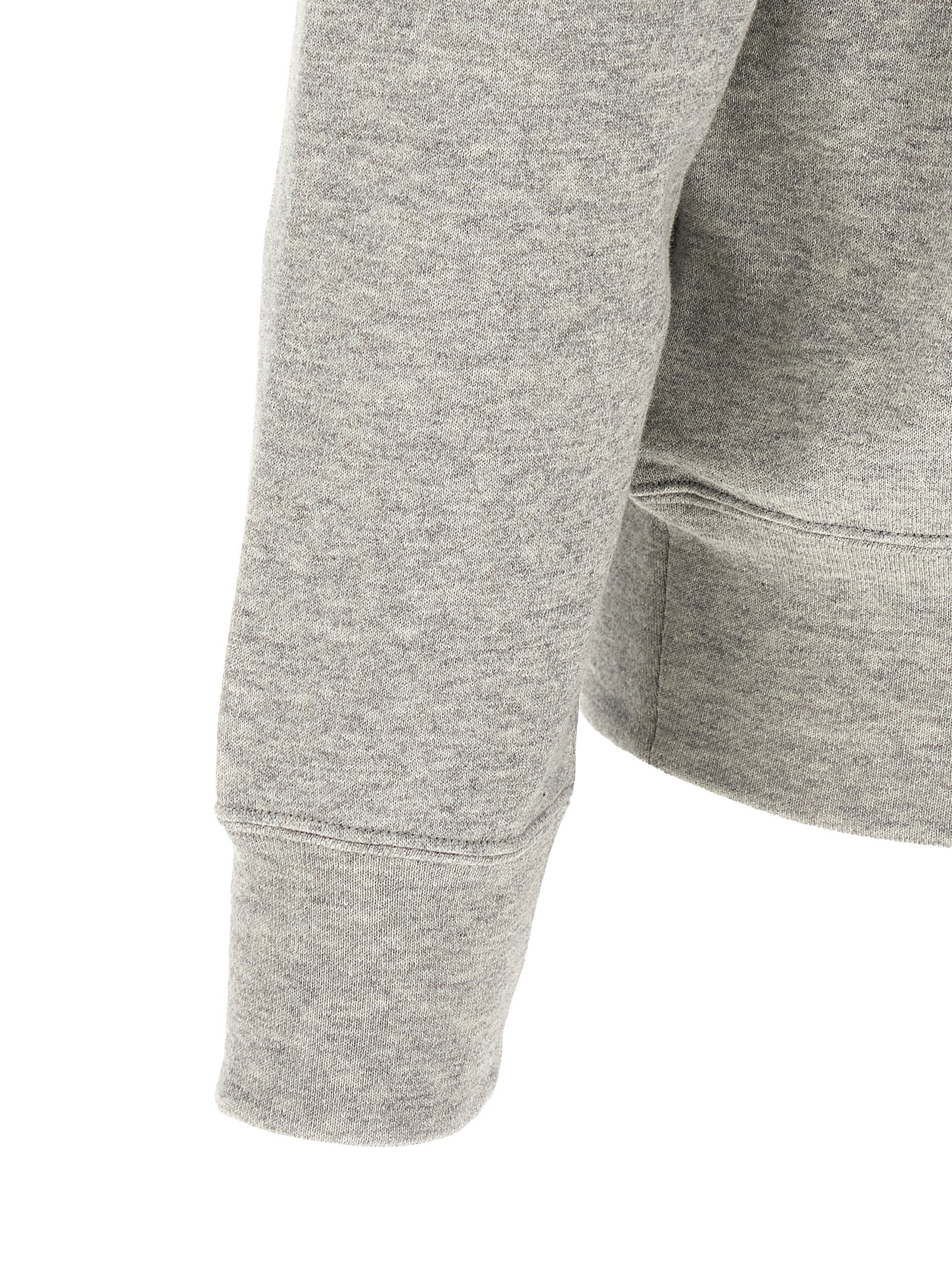 Comme Des Garçons Play Grauer Baumwollcardigan