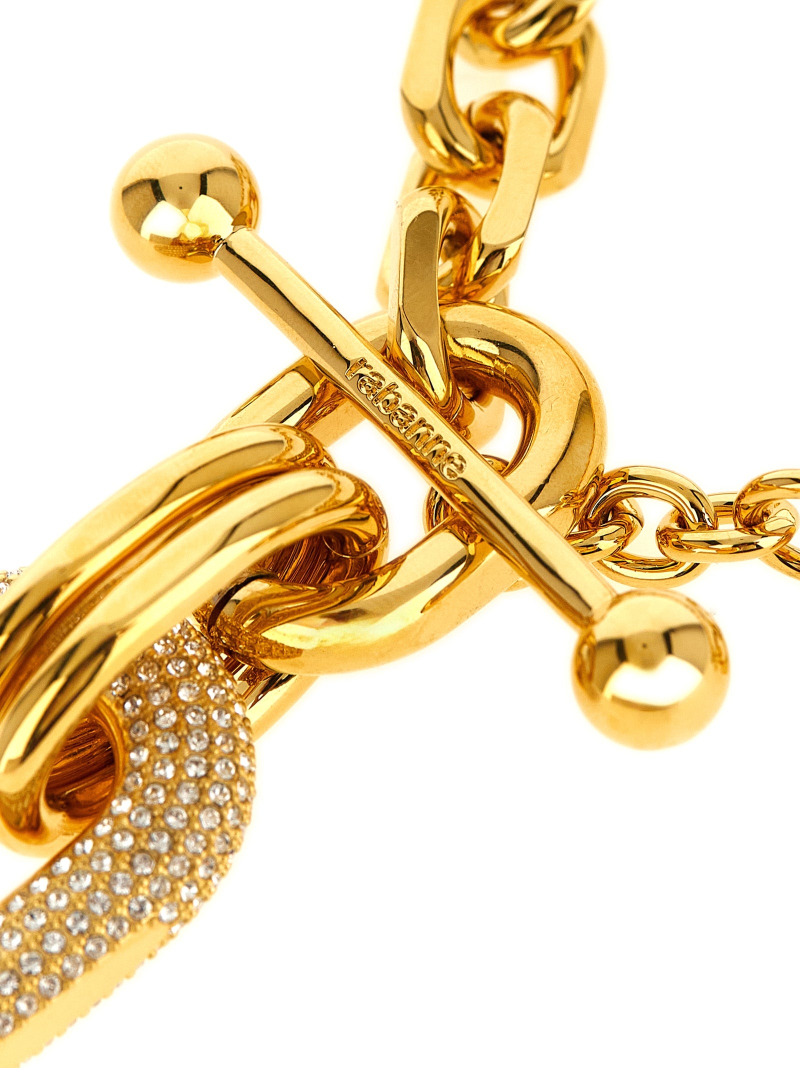 Paco Rabanne Goldfarbene Halskette