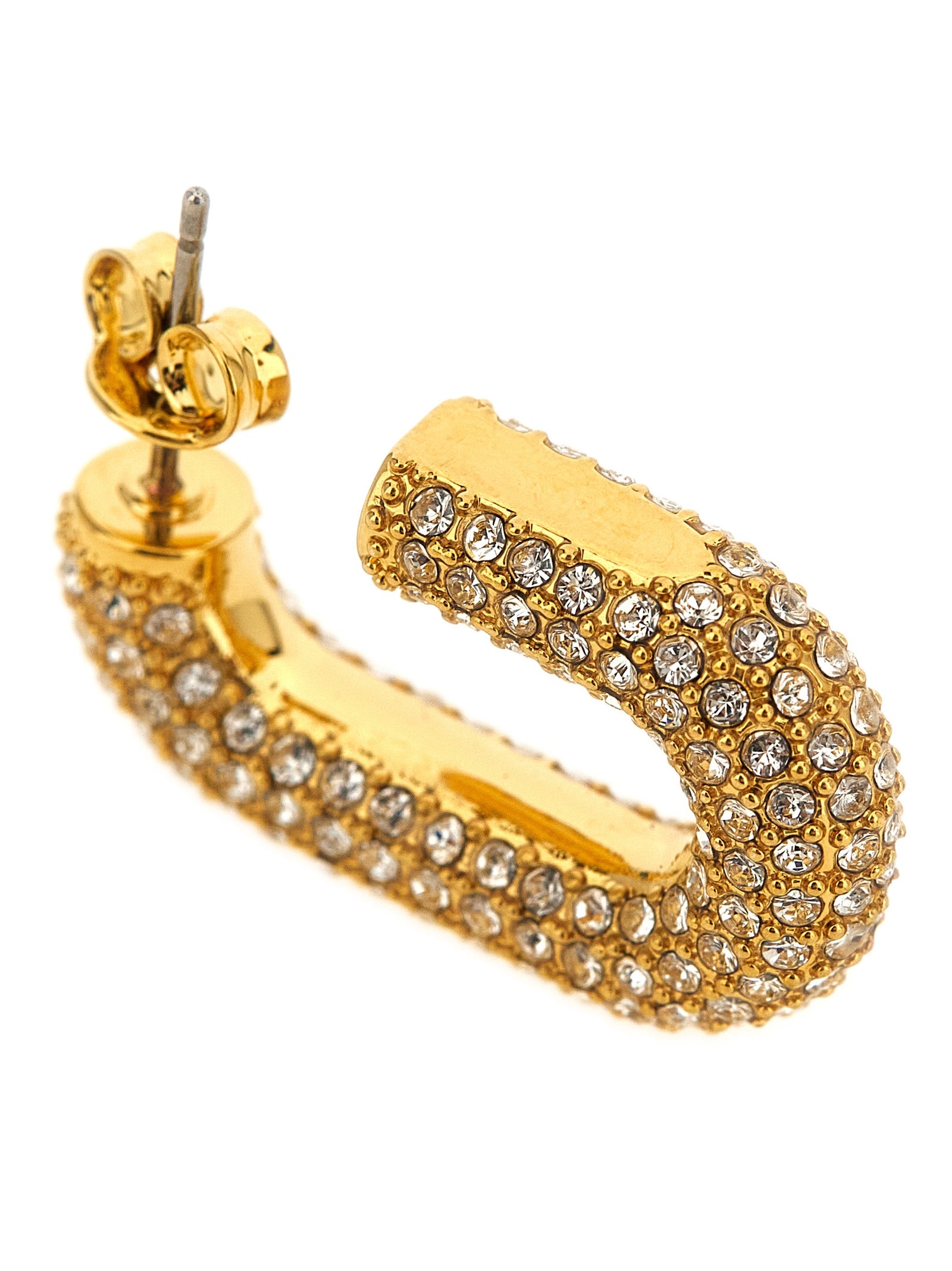 Paco Rabanne Ohrringe aus Goldmessing