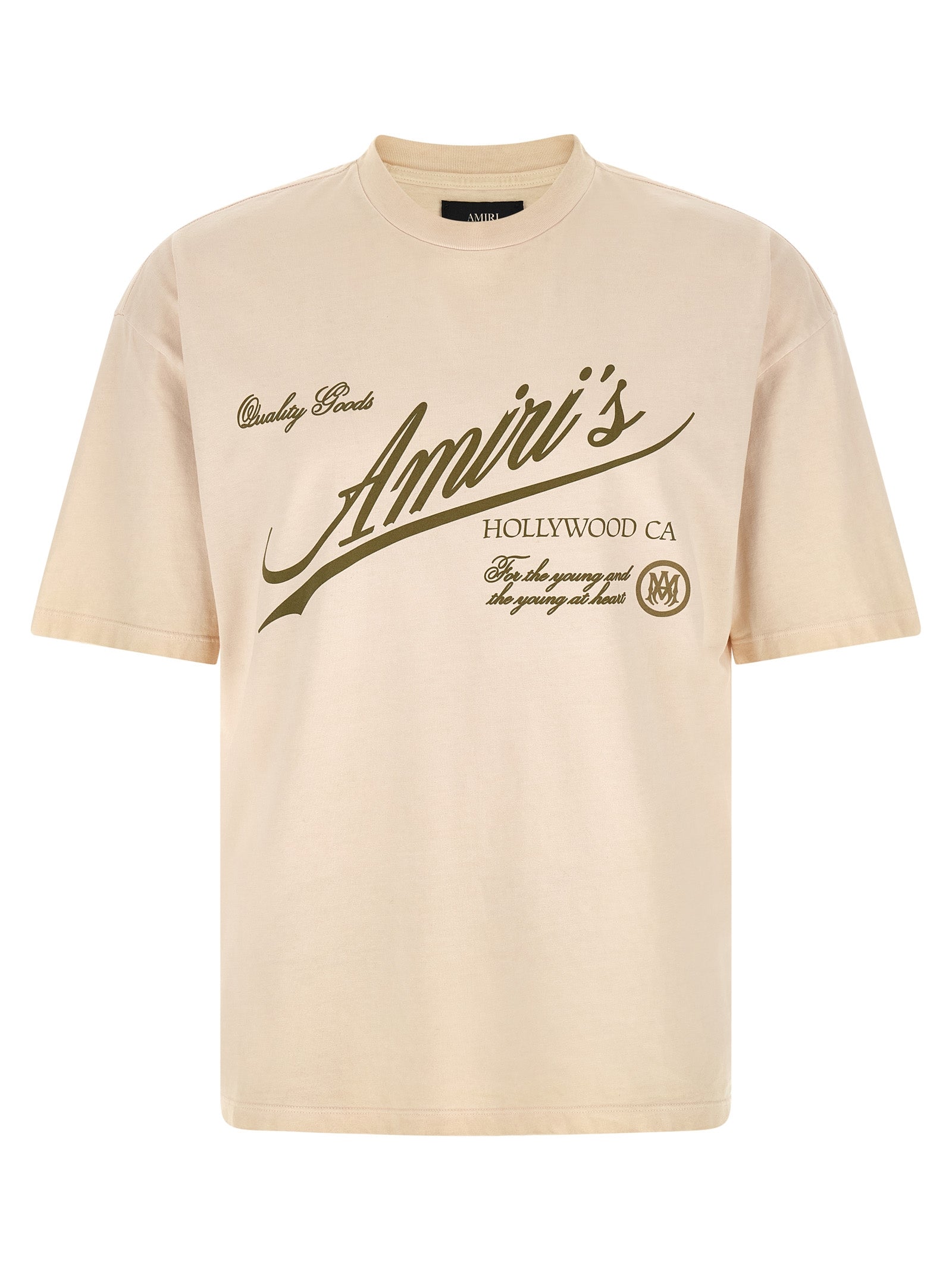 Amiri Beiges Baumwoll-T-Shirt