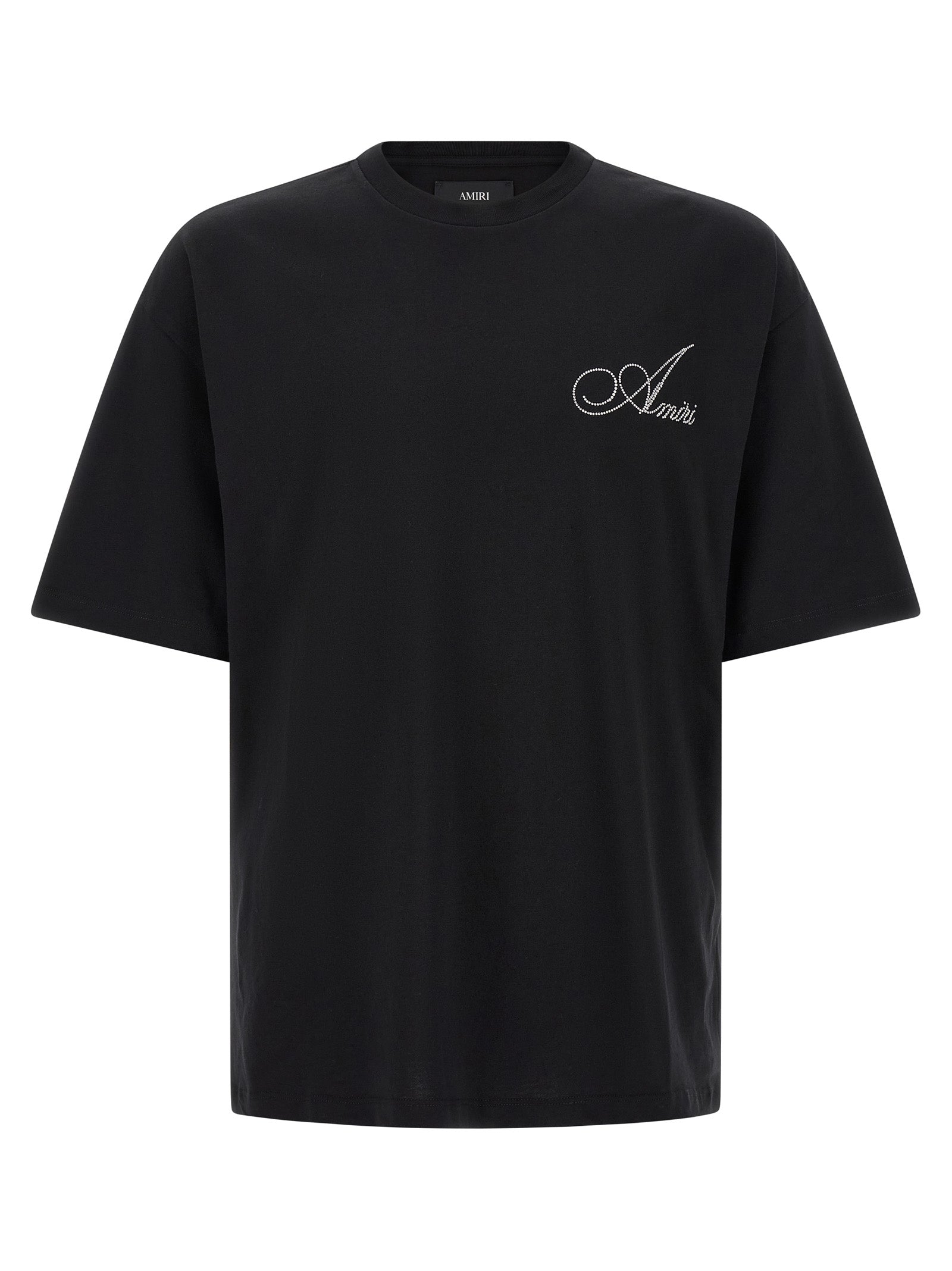 Amiri Schwarzes Baumwoll-T-Shirt