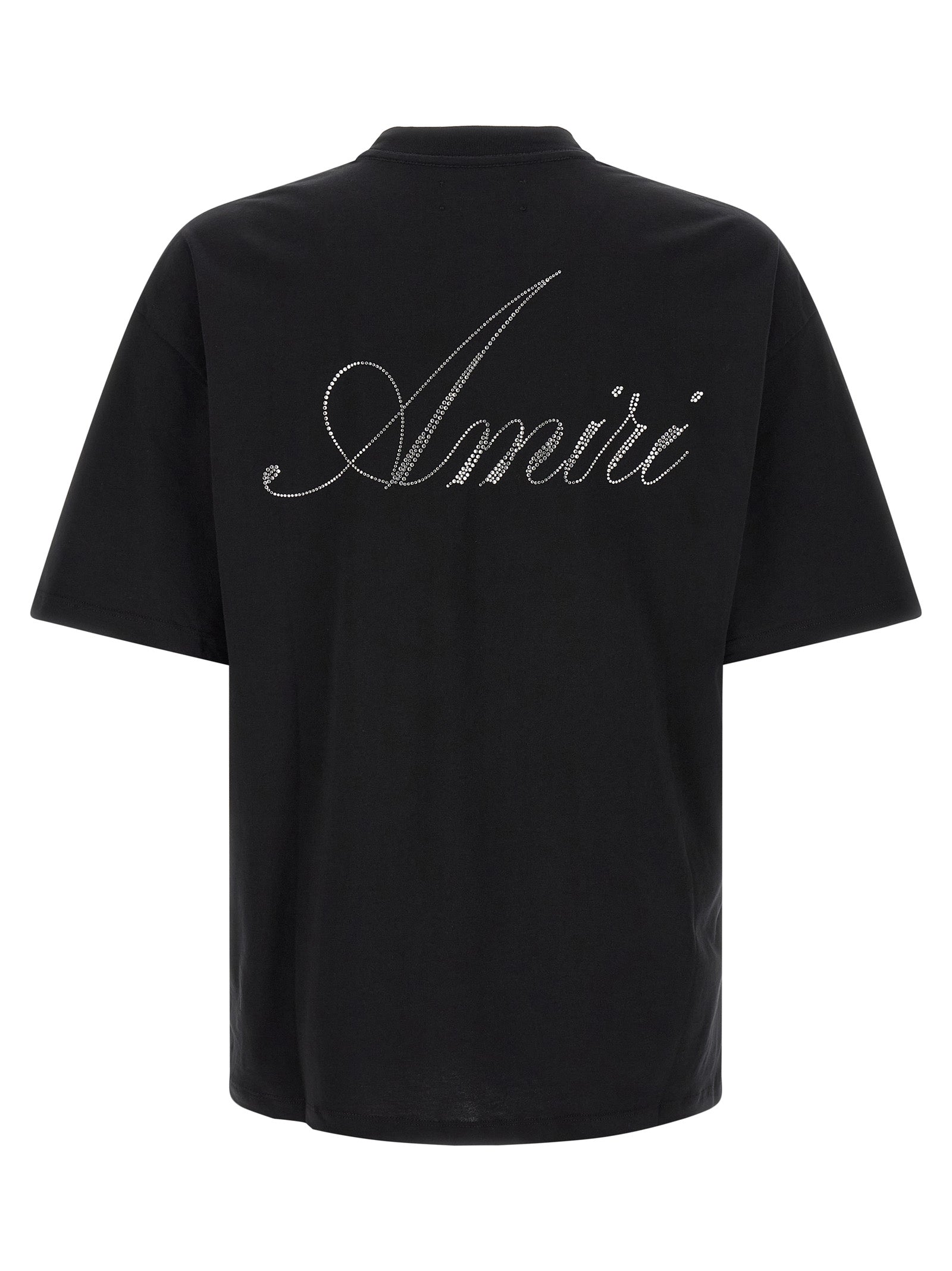 Amiri Schwarzes Baumwoll-T-Shirt