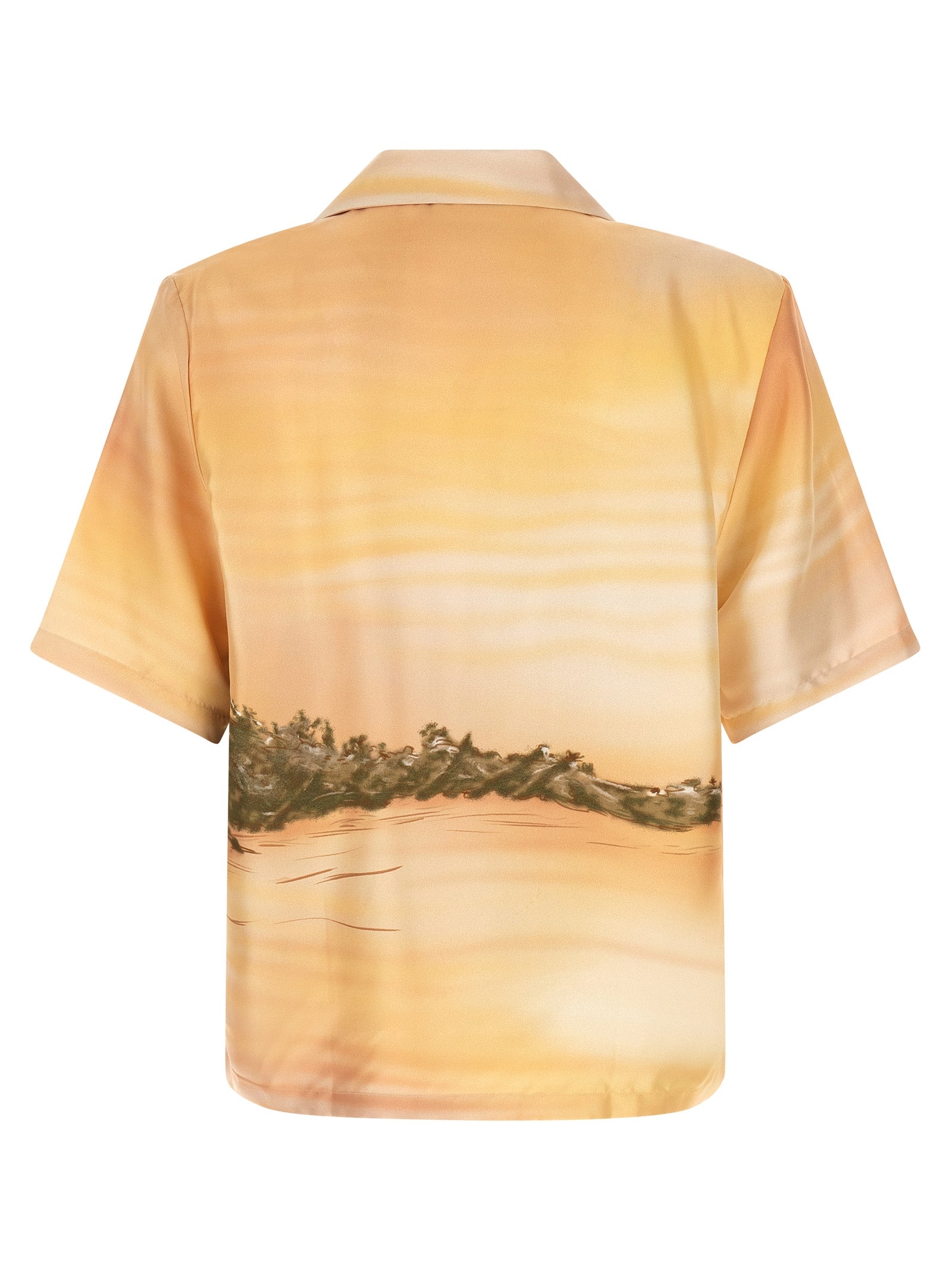 Amiri Mehrfarbige Seidenbluse