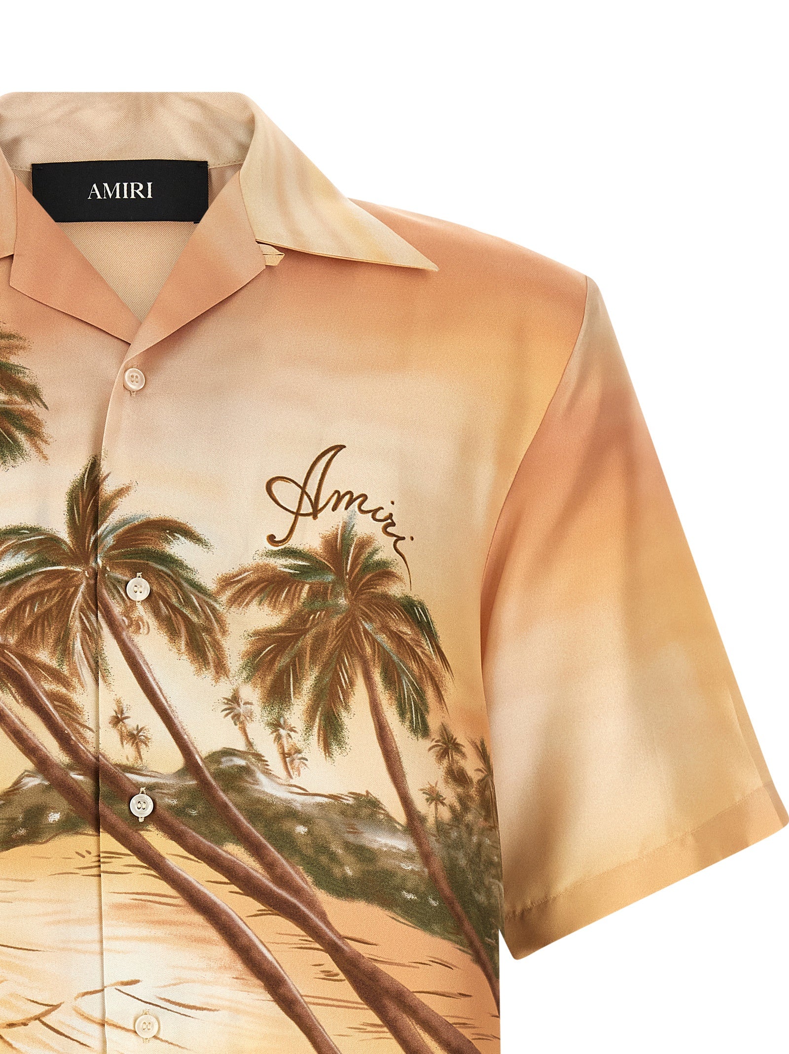 Amiri Mehrfarbige Seidenbluse