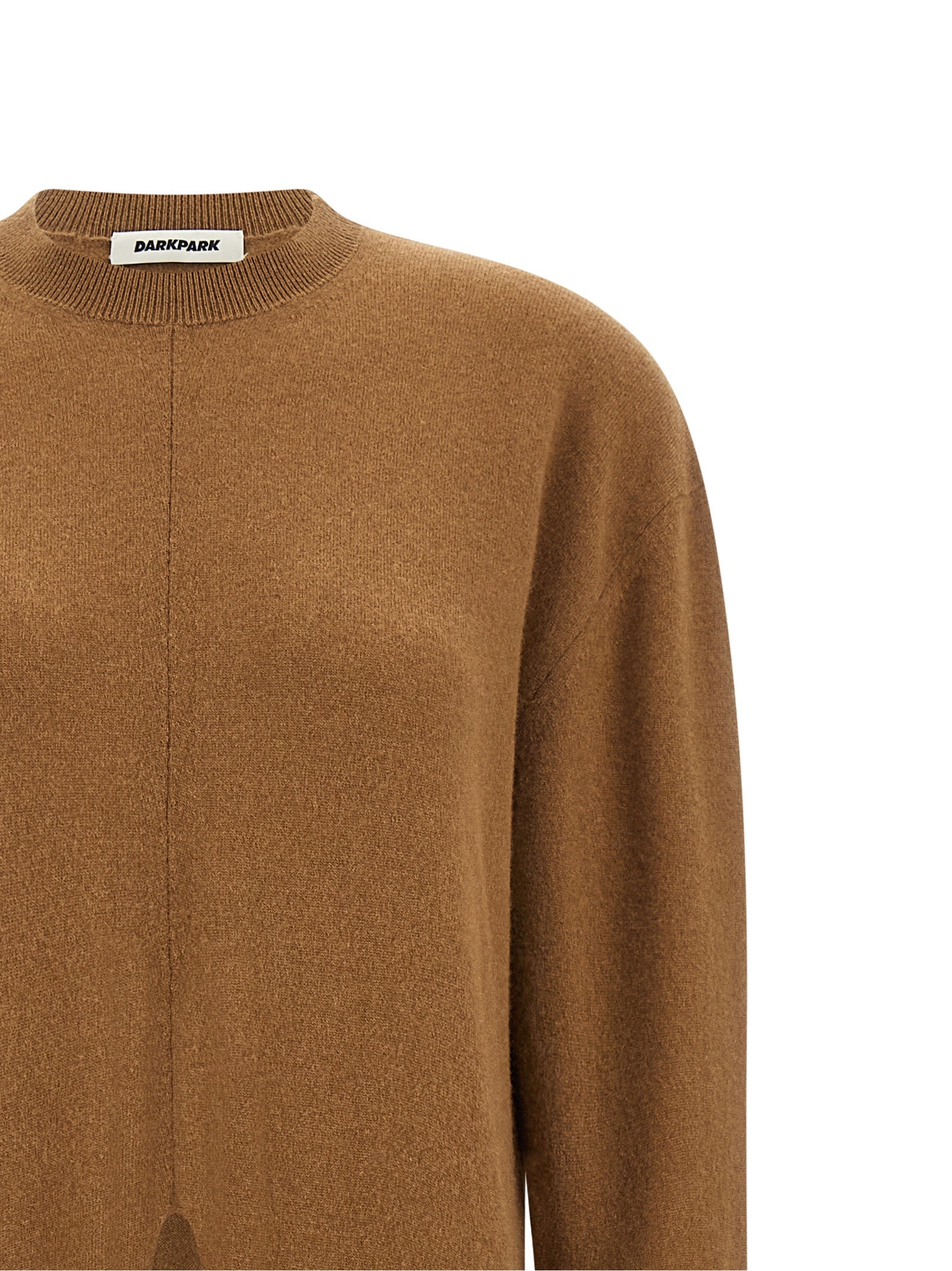 Darkpark Beiger Merino-Wollcardigan