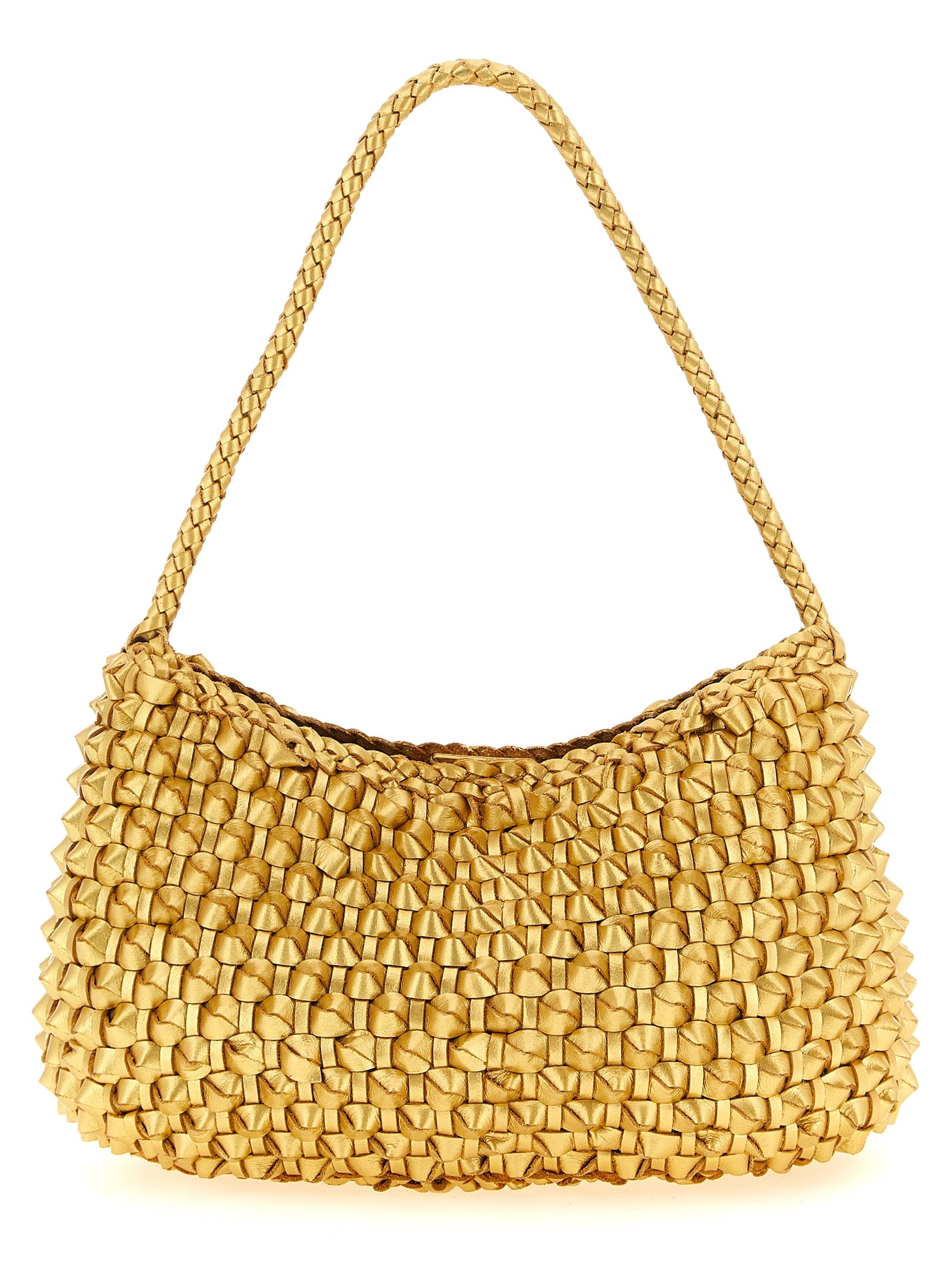 Dragon Diffusion Gold Cowhide Schultertasche