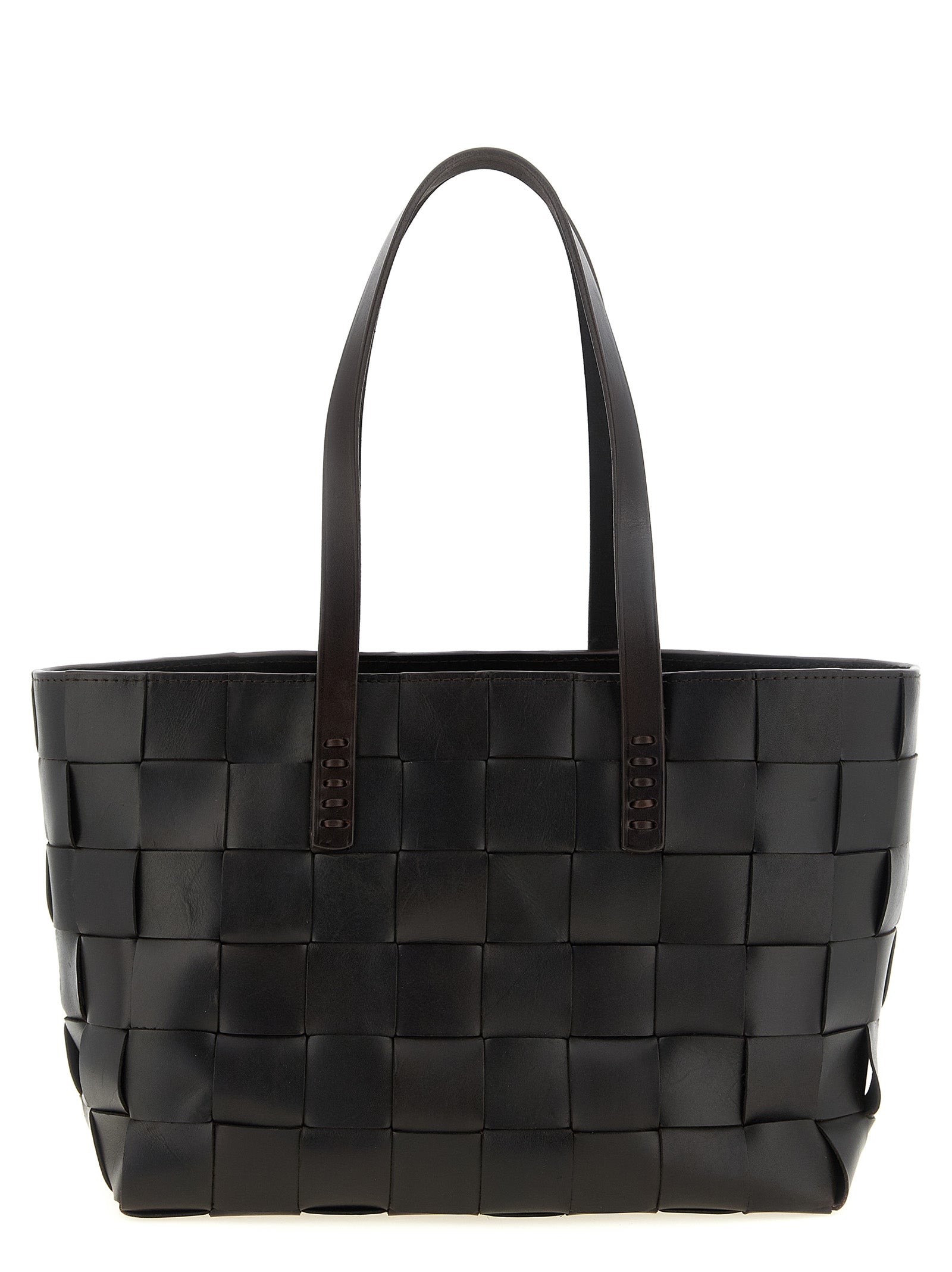 Dragon Diffusion Braune Kalbsleder-Handtasche