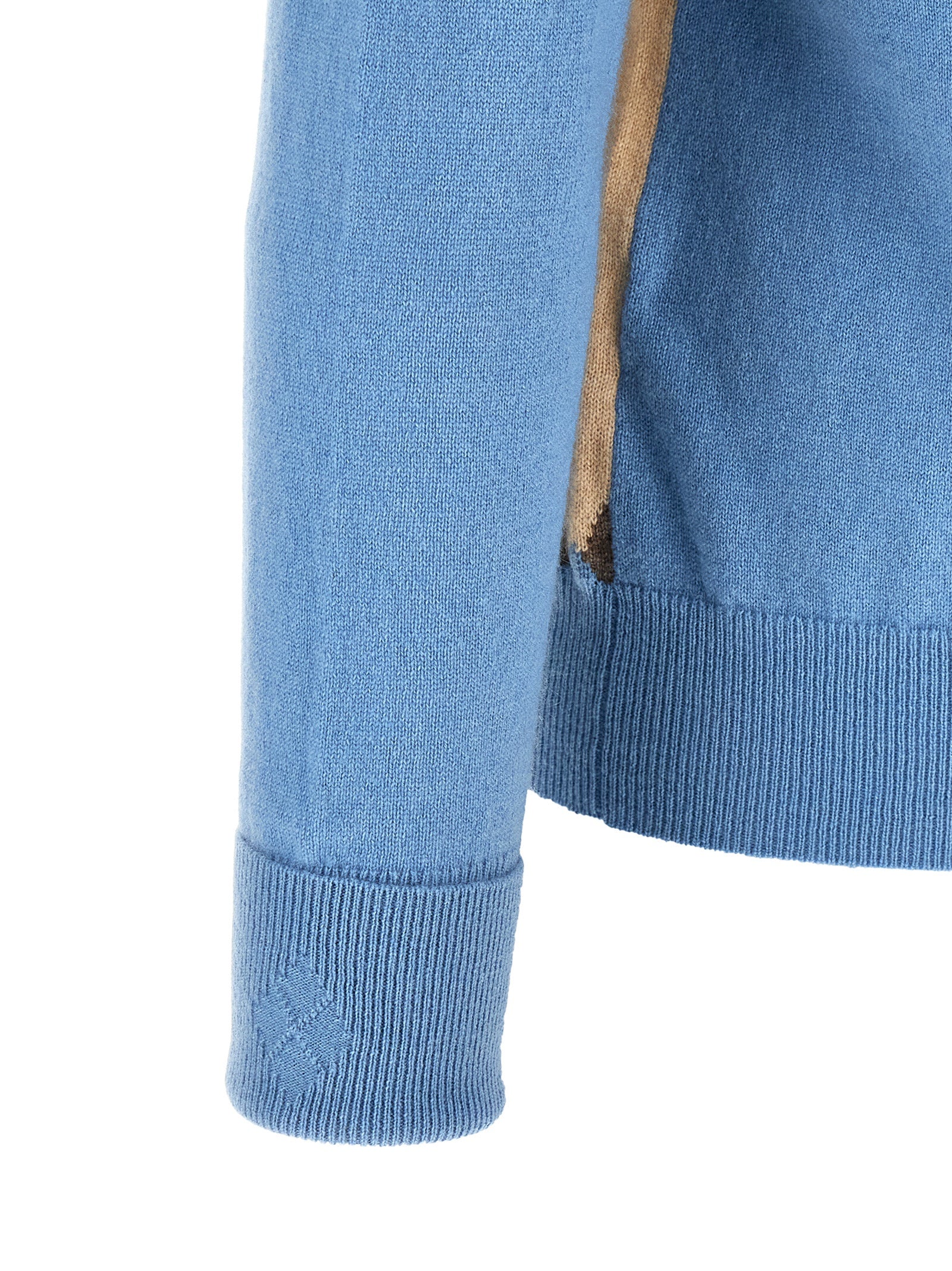 Ballantyne Blauer Kaschmir-Cardigan
