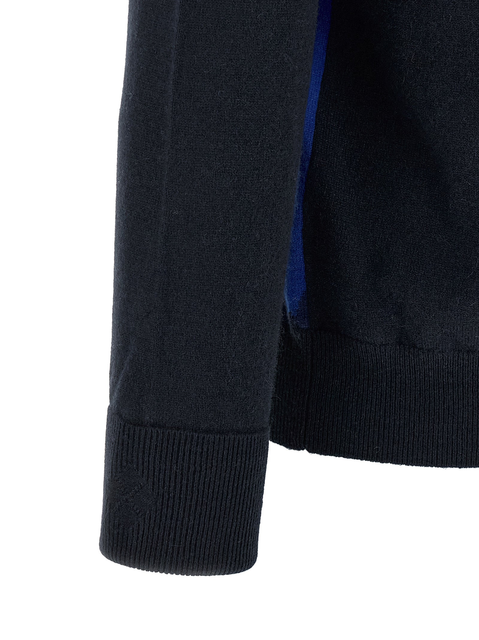 Ballantyne Blauer Kaschmir-Cardigan
