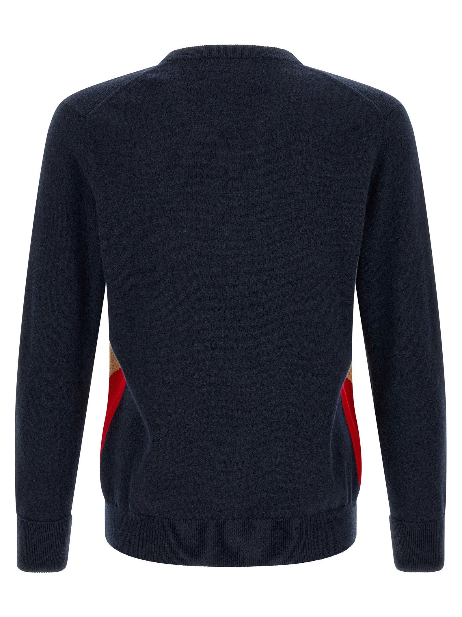 Ballantyne Blauer Kaschmir-Cardigan