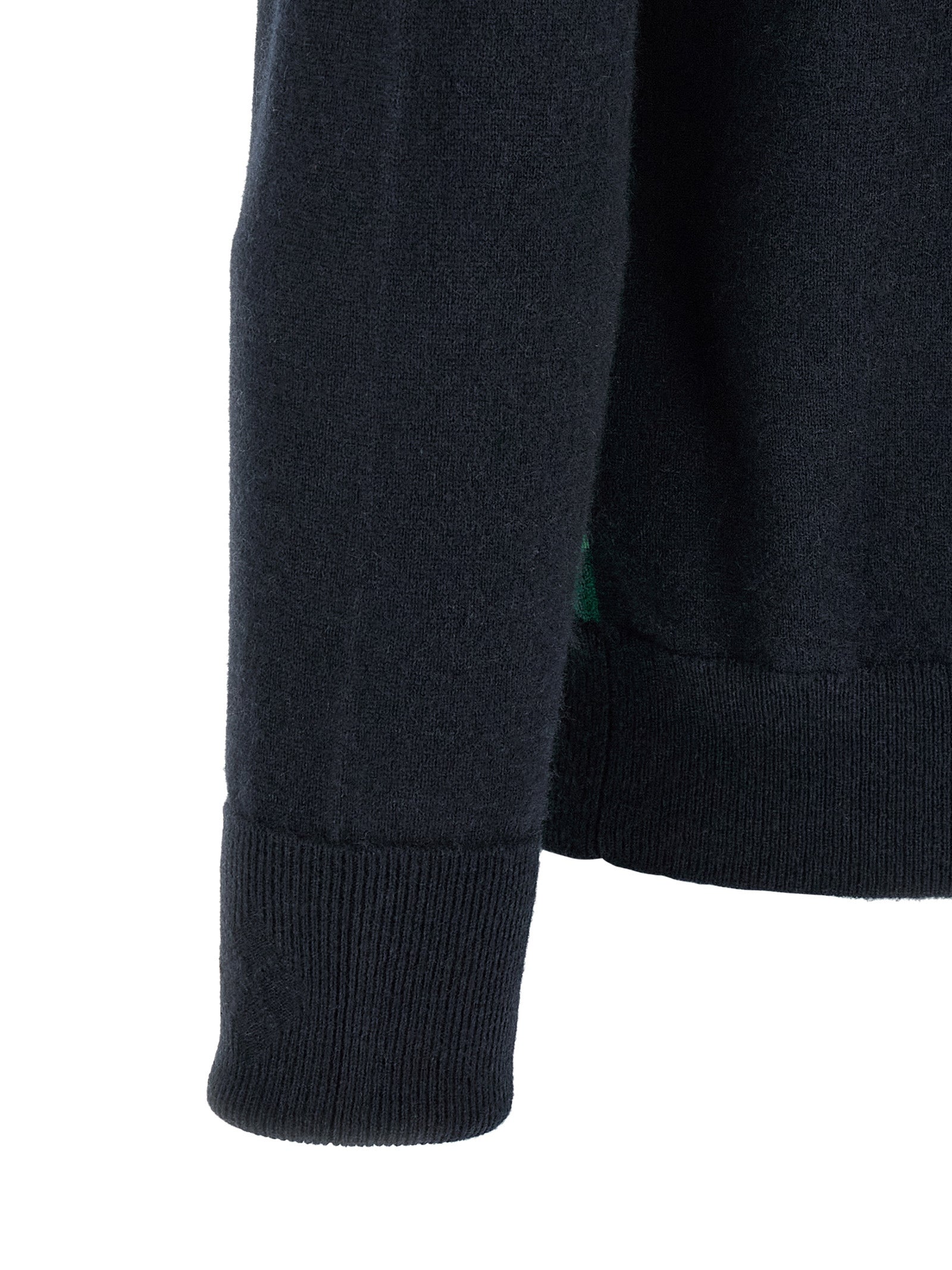 Ballantyne Blauer Kaschmir-Cardigan