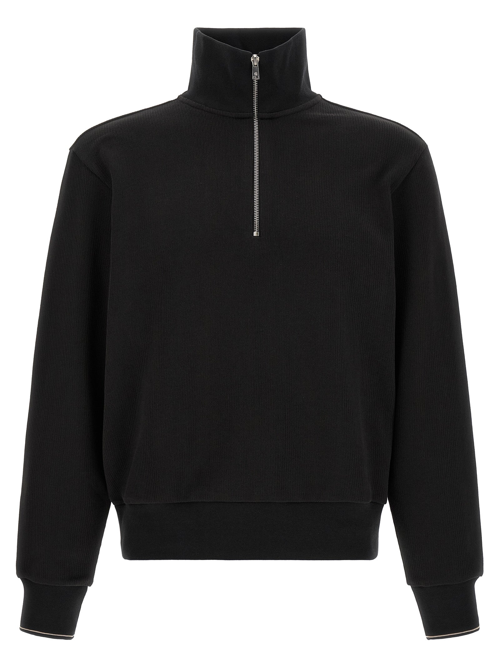 Hugo Boss Schwarzer Baumwoll-Sweatshirt