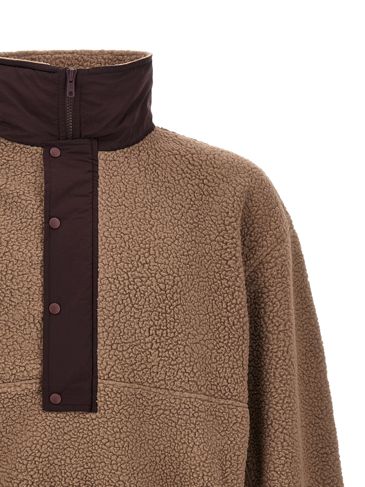 Entire Studios Brauner Polyester-Pullover