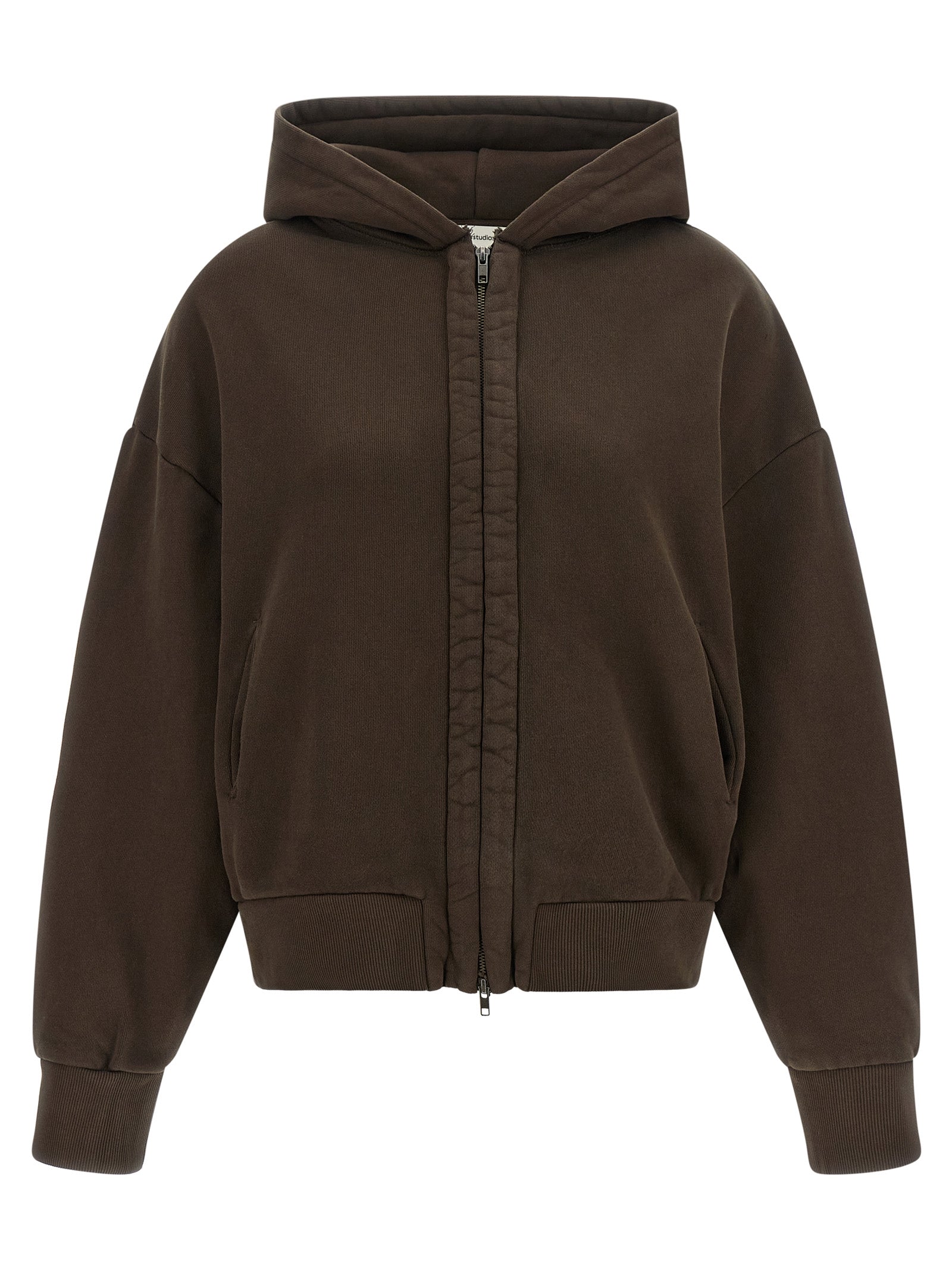 Entire Studios Brauner Baumwoll-Sweatshirt