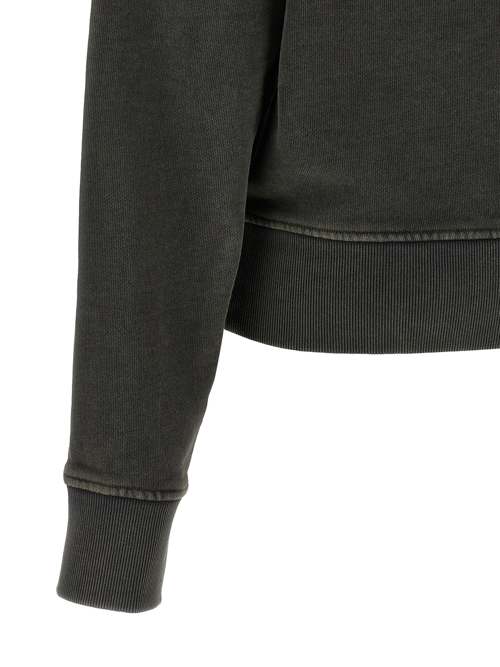 Entire Studios Schwarzer Baumwoll-Sweatshirt